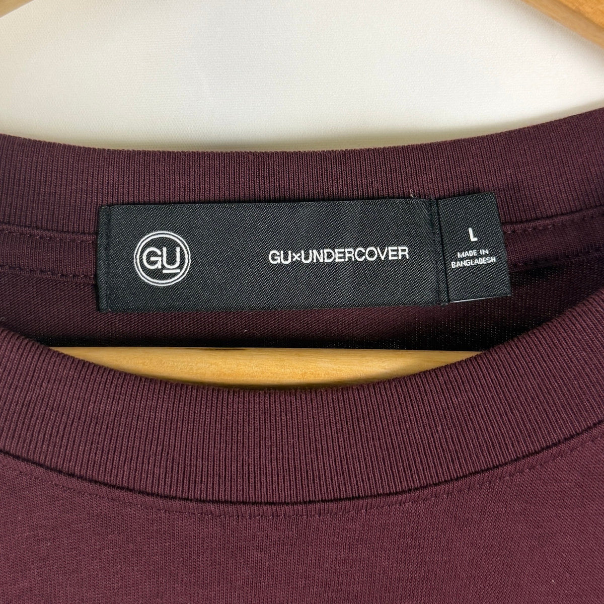 Undercover x GU Kosmik Noise Maroon Tee