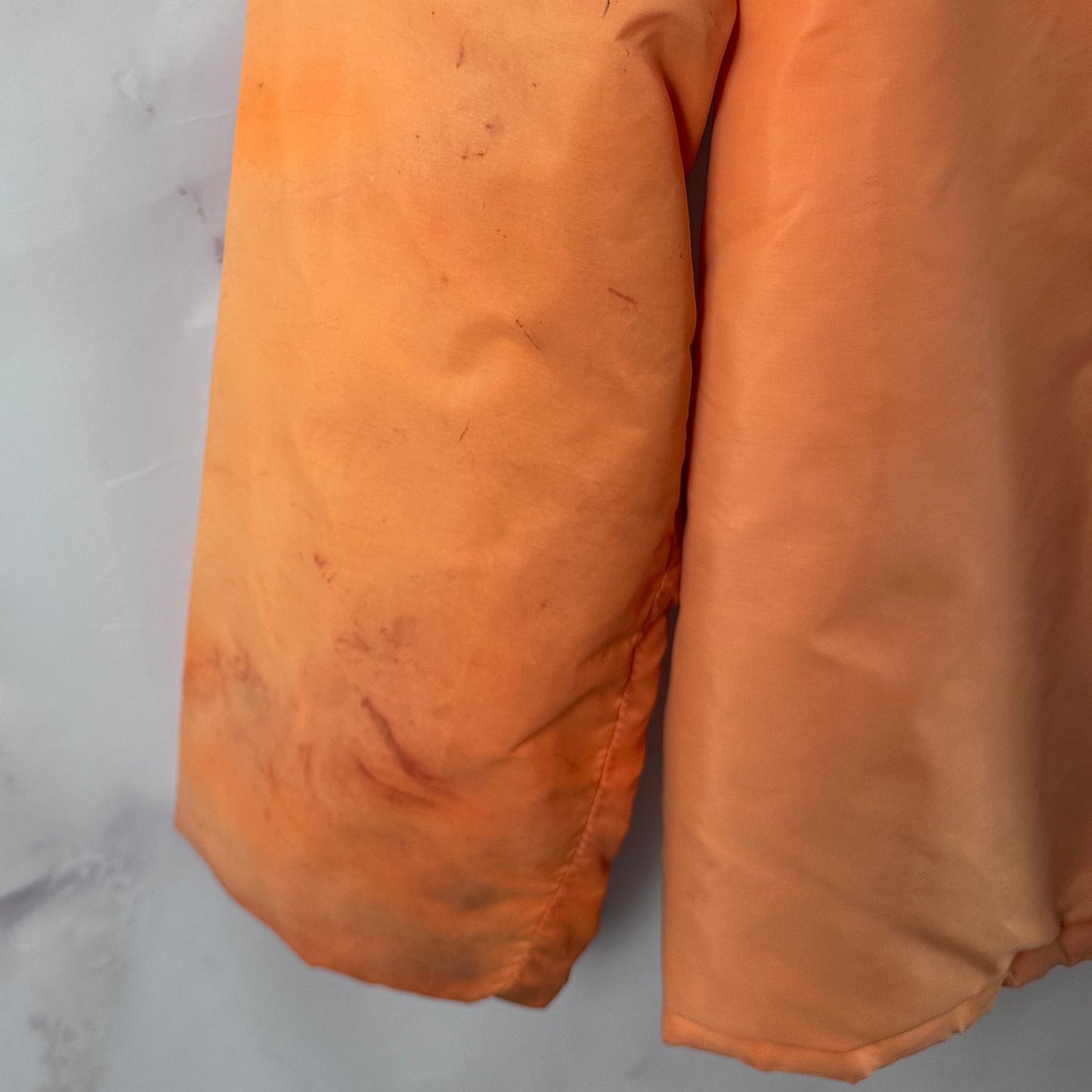 Vintage A$AP Bari Orange 70s Patch Coach Jacket