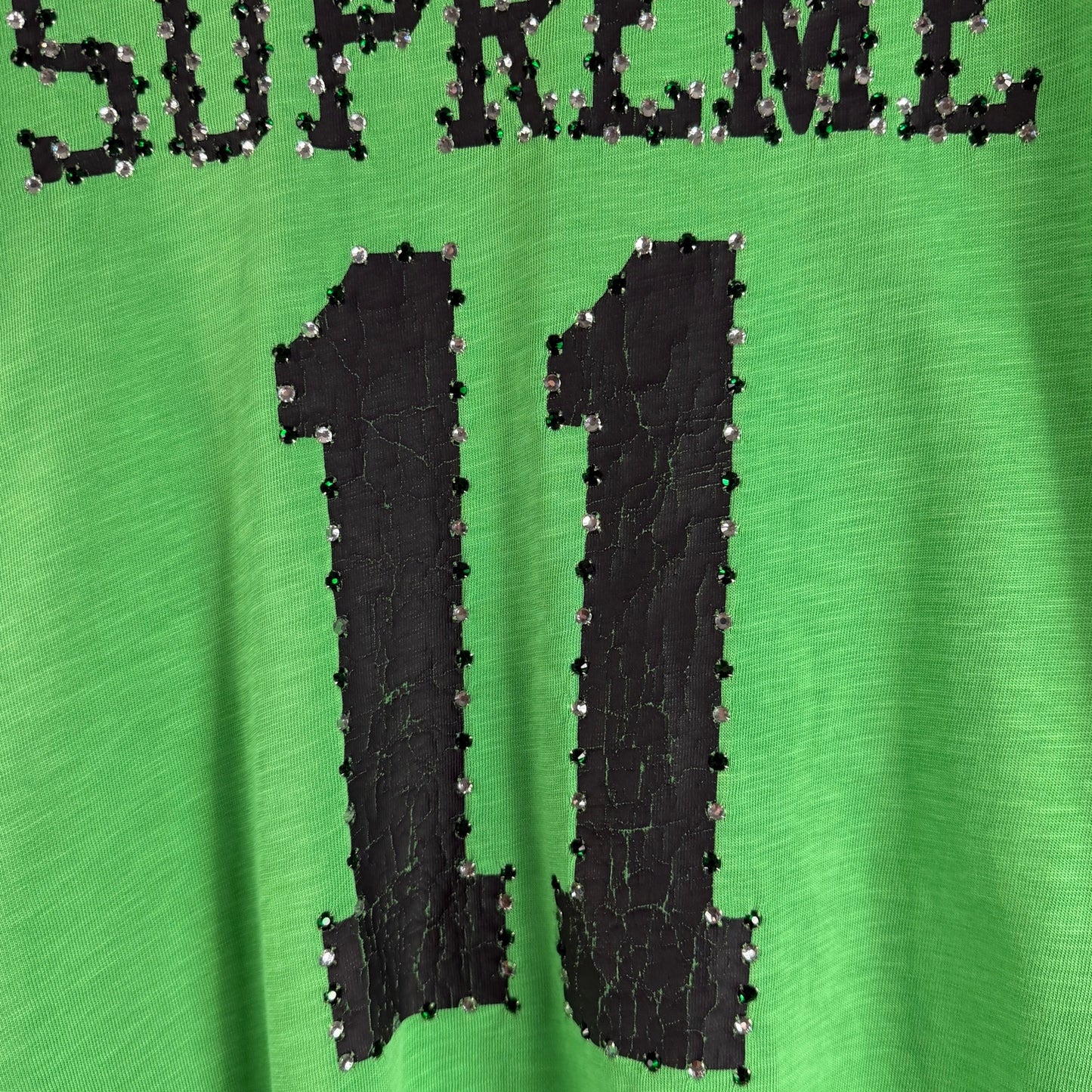 Supreme S/S26 Studded Green Football Top