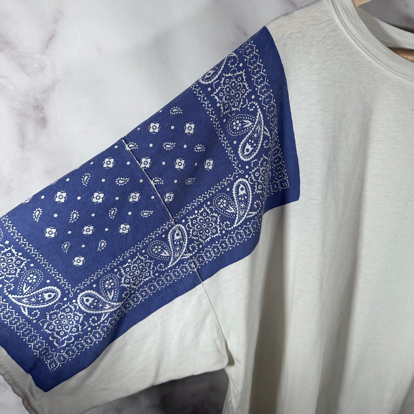 Kapital Bandana Sleeve Tee