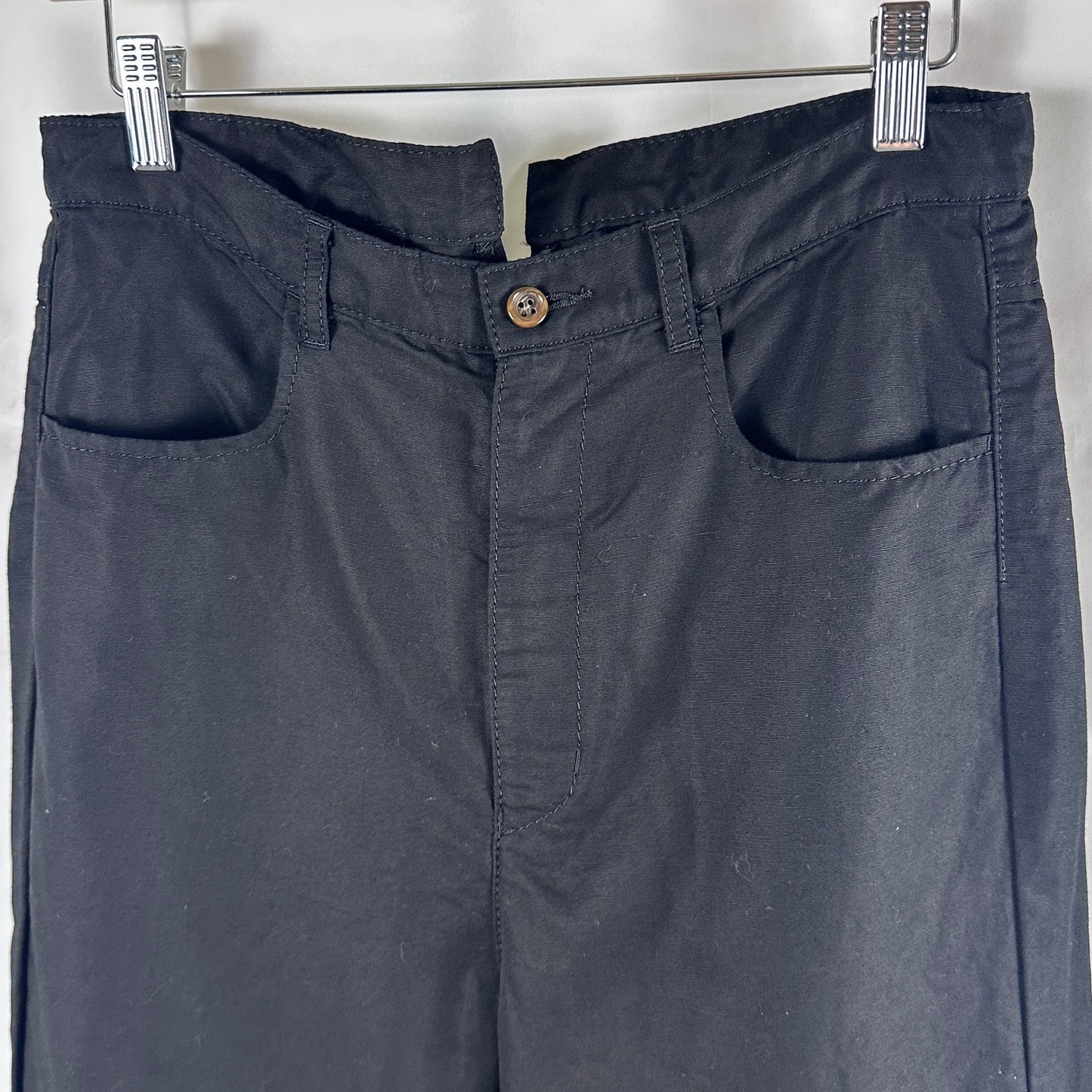 Comme des Garçons Tricot Linen Buckleback Highwater Pants