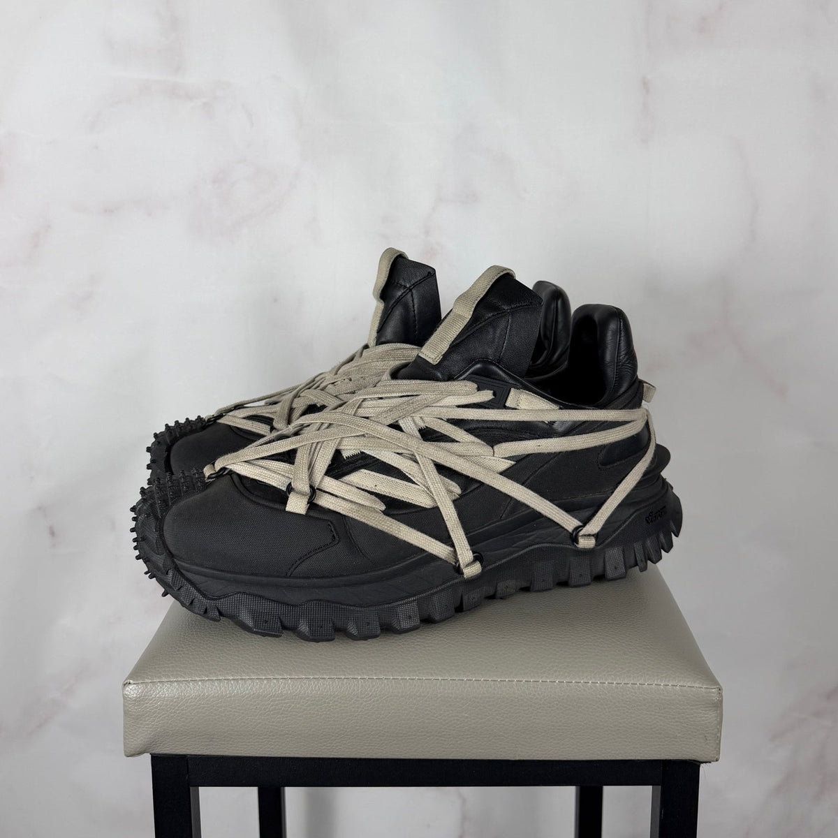 Rick Owens x Moncler Trailgrip Megalace Black