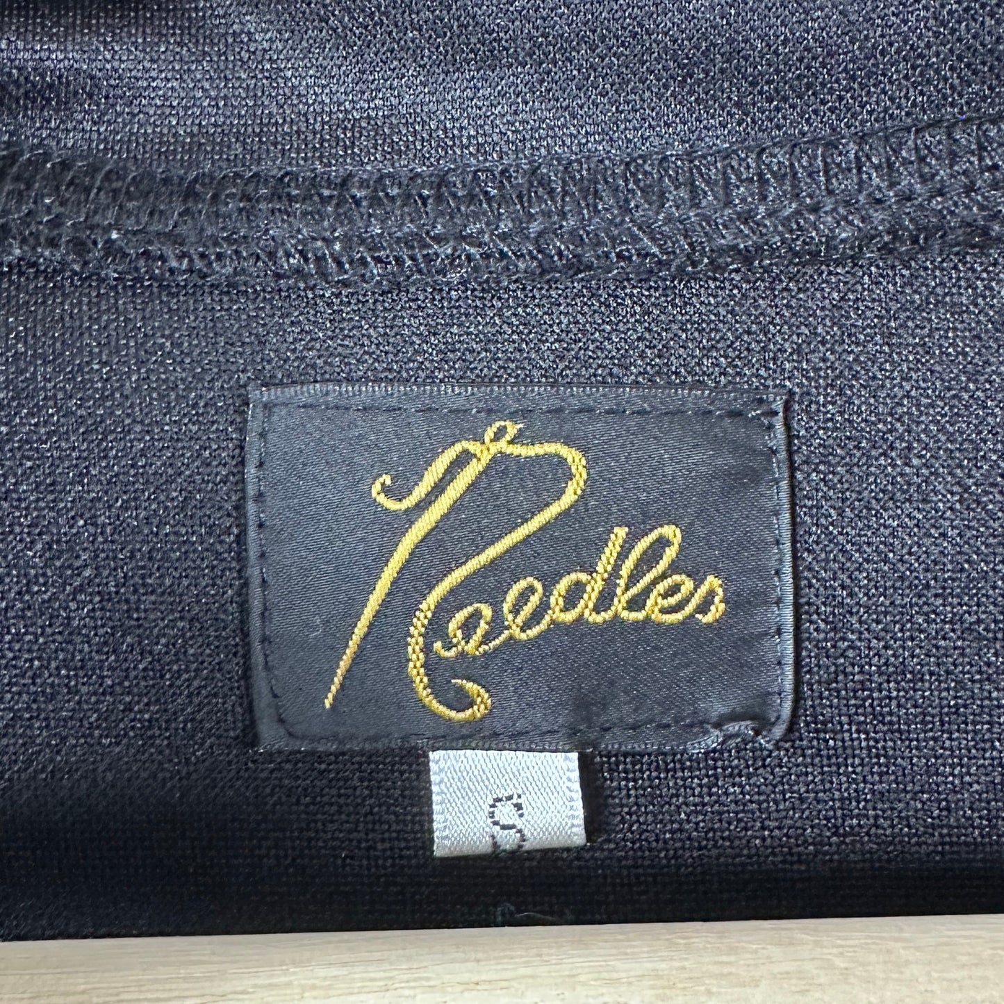 Needles Black/Purple Zip-Up Track Jacket