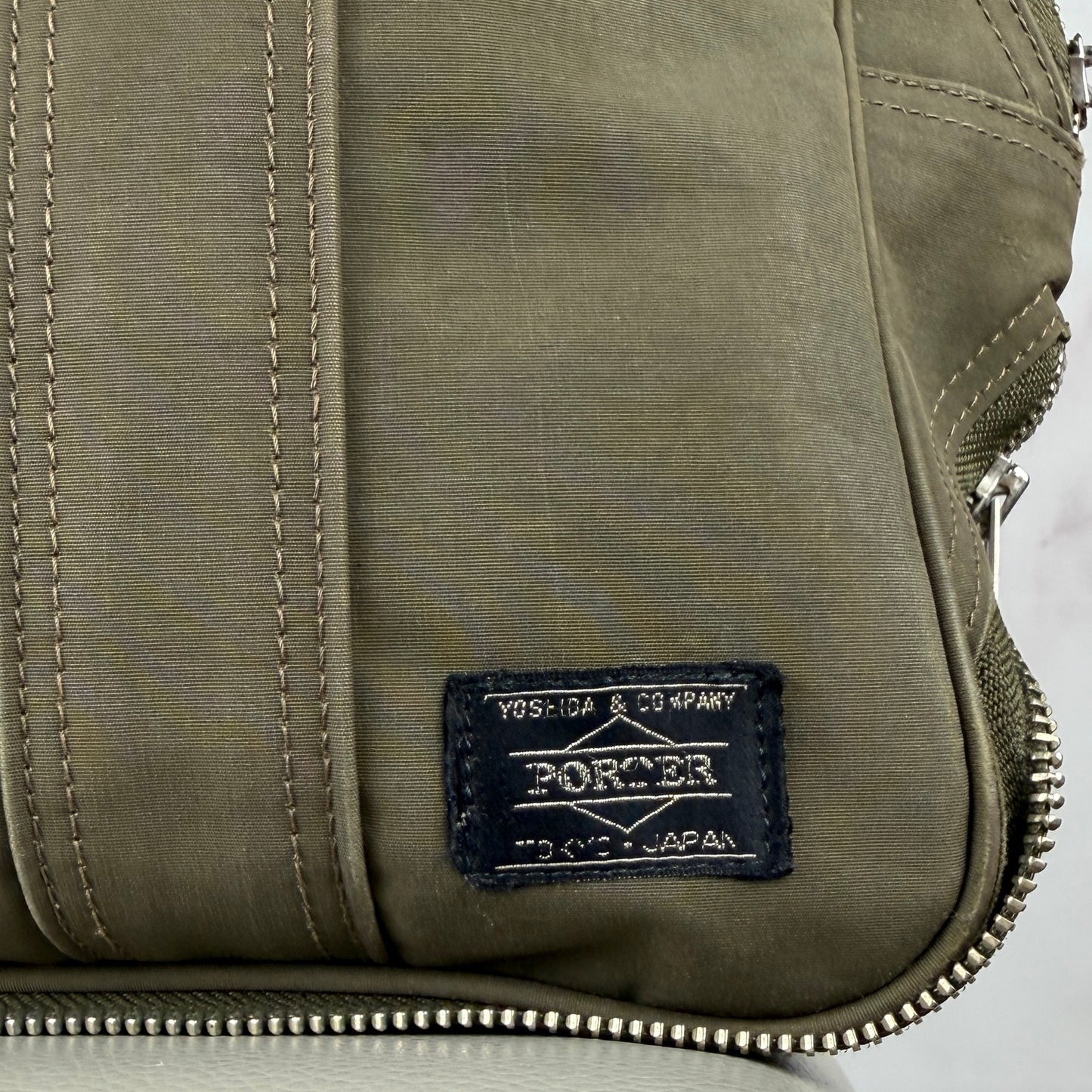 Porter Yoshida & Co. Olive Briefcase Bag