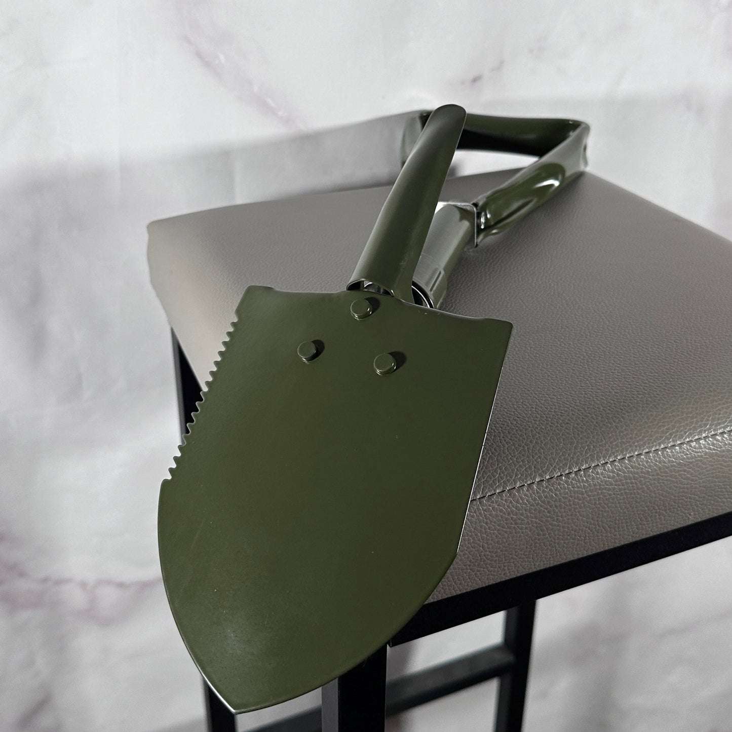 Hidden NY Military Green Foldable Shovel