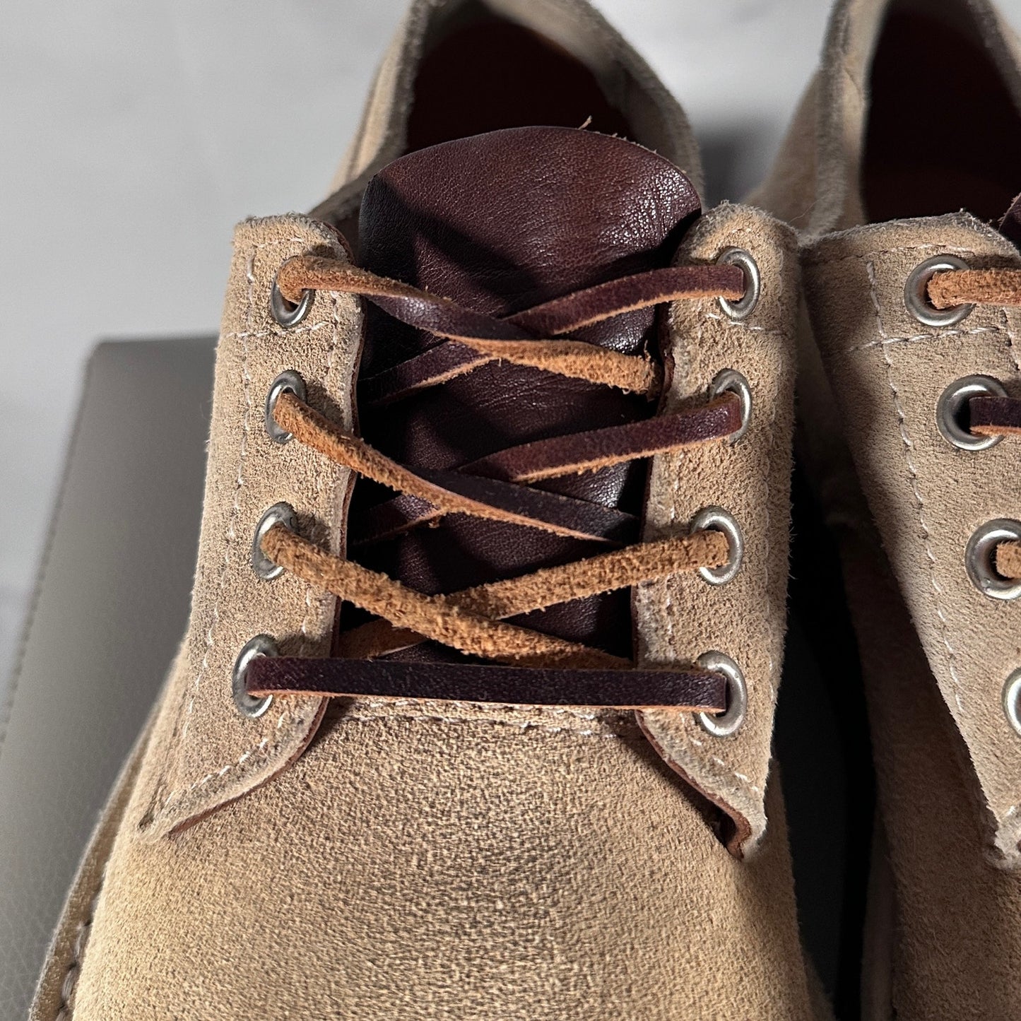 Comme des Garçons Homme Tan Suede Derby