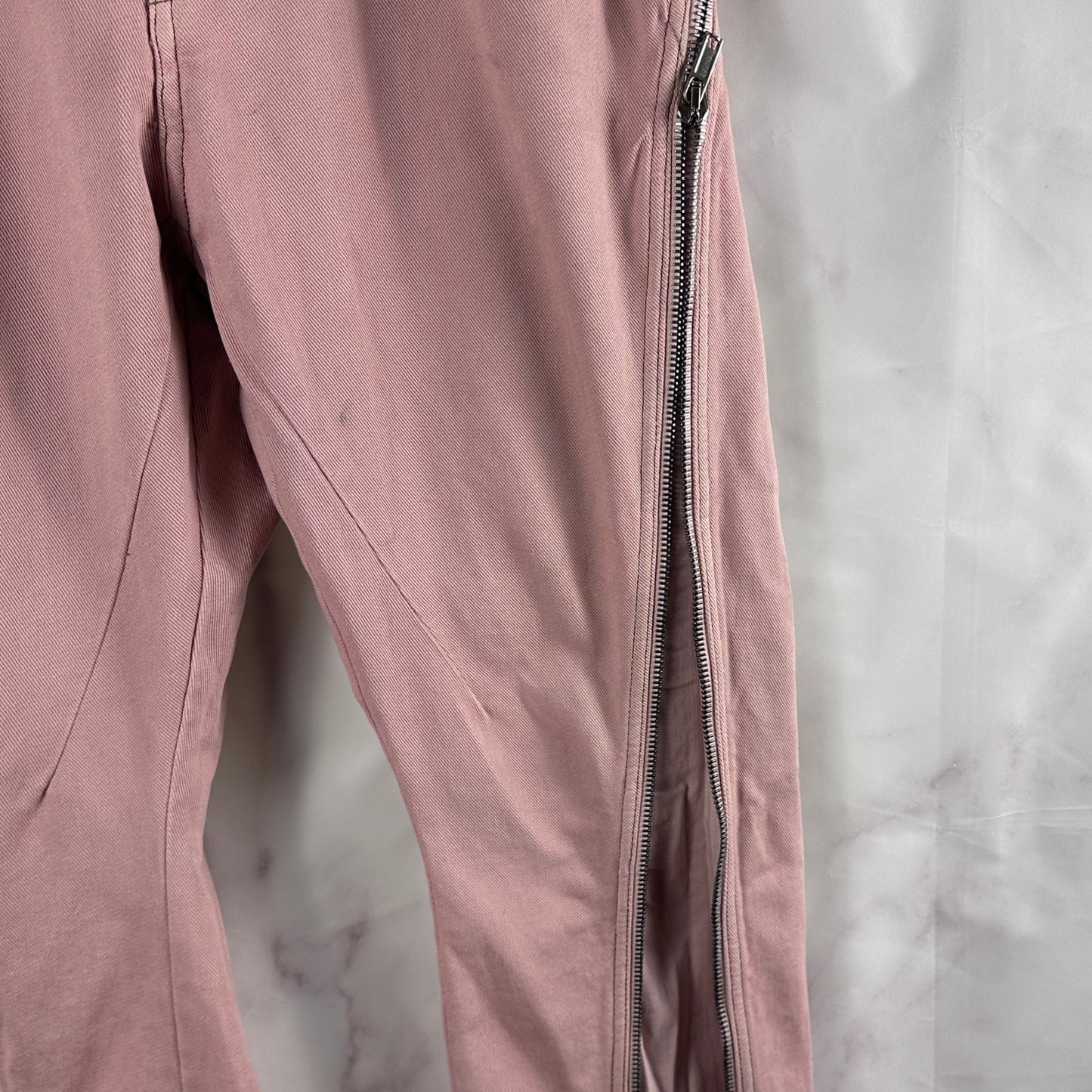 Rick Owens DRKSHDW S/S23 Edfu Bolan Banana Cut Faded Pink Denim