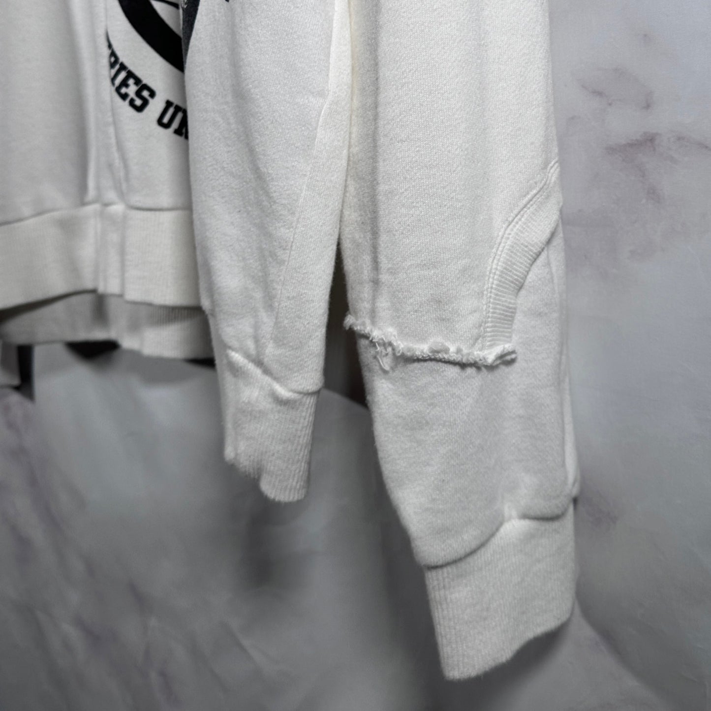 Undercoverism White Rebelgods Hybrid Crewneck