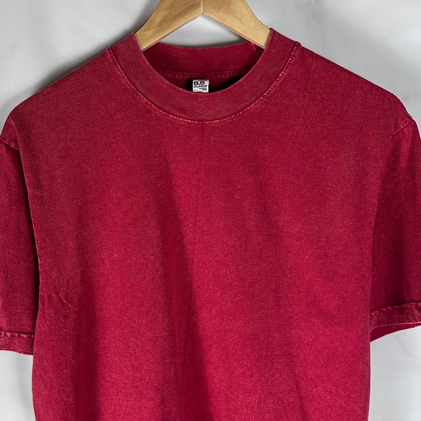 Los Angeles Apparel Red Overdyed Tee