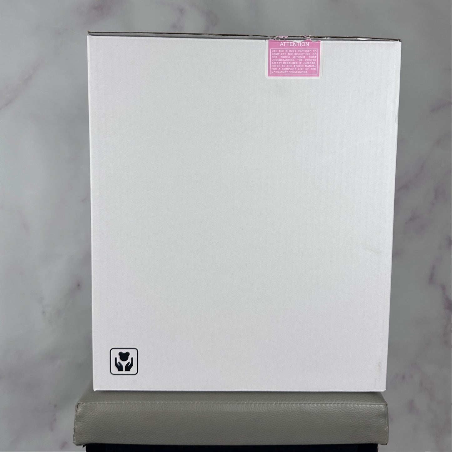 Daniel Arsham Pink Cracked Bear Figure