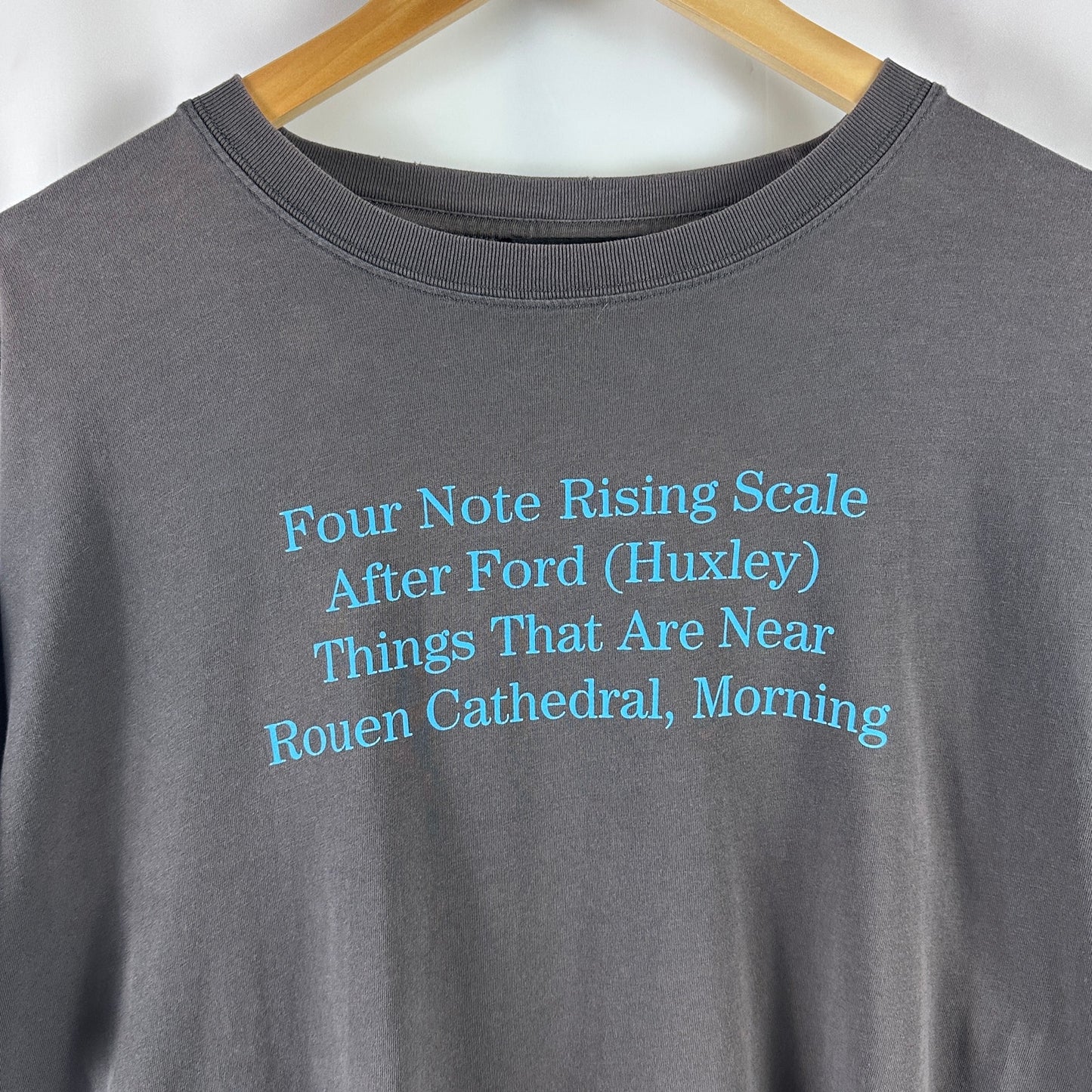 Raf Simons S/S20 Four Note Poem Tee