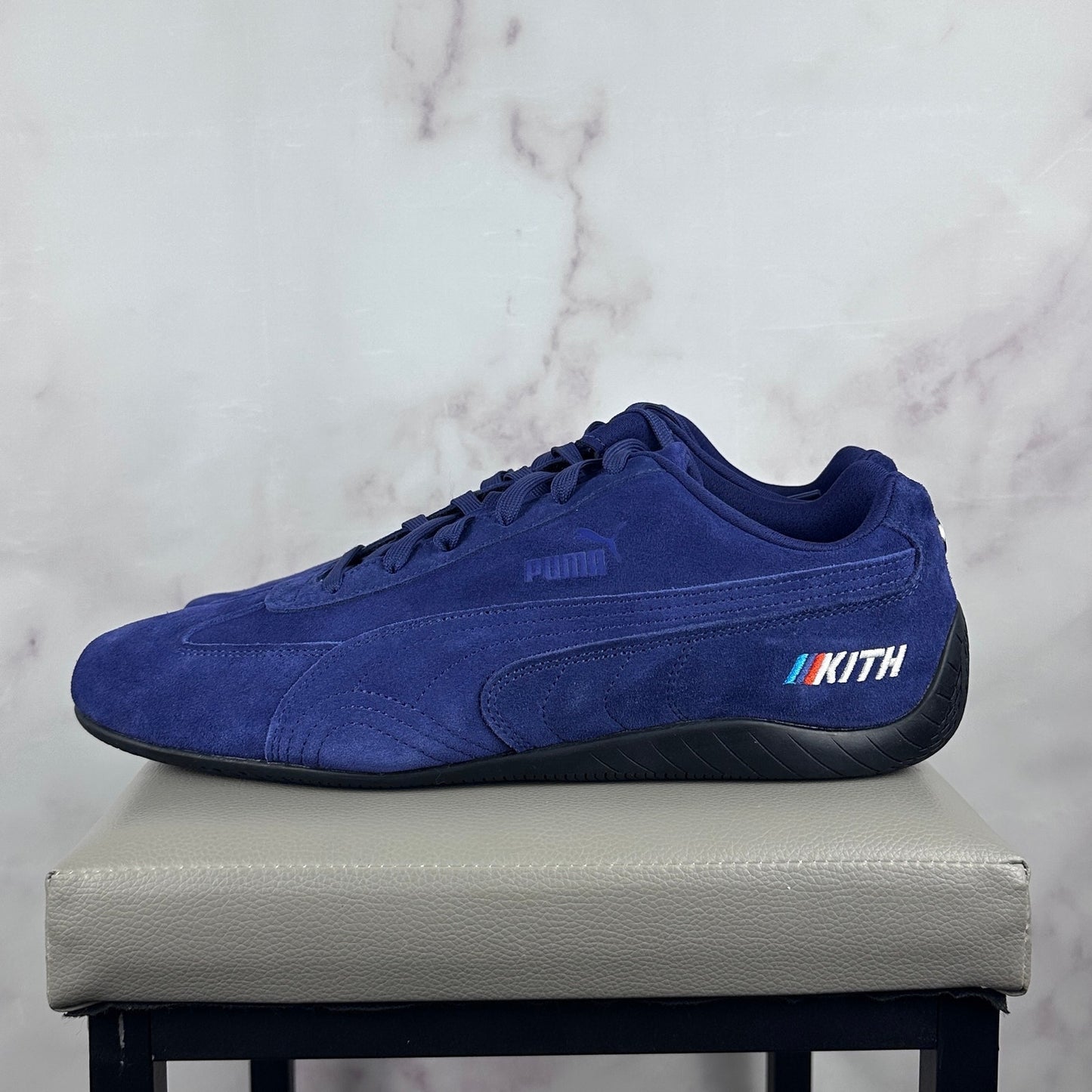 Puma x Kith x BMW Speedcat Blue Suede Friends & Family Sample