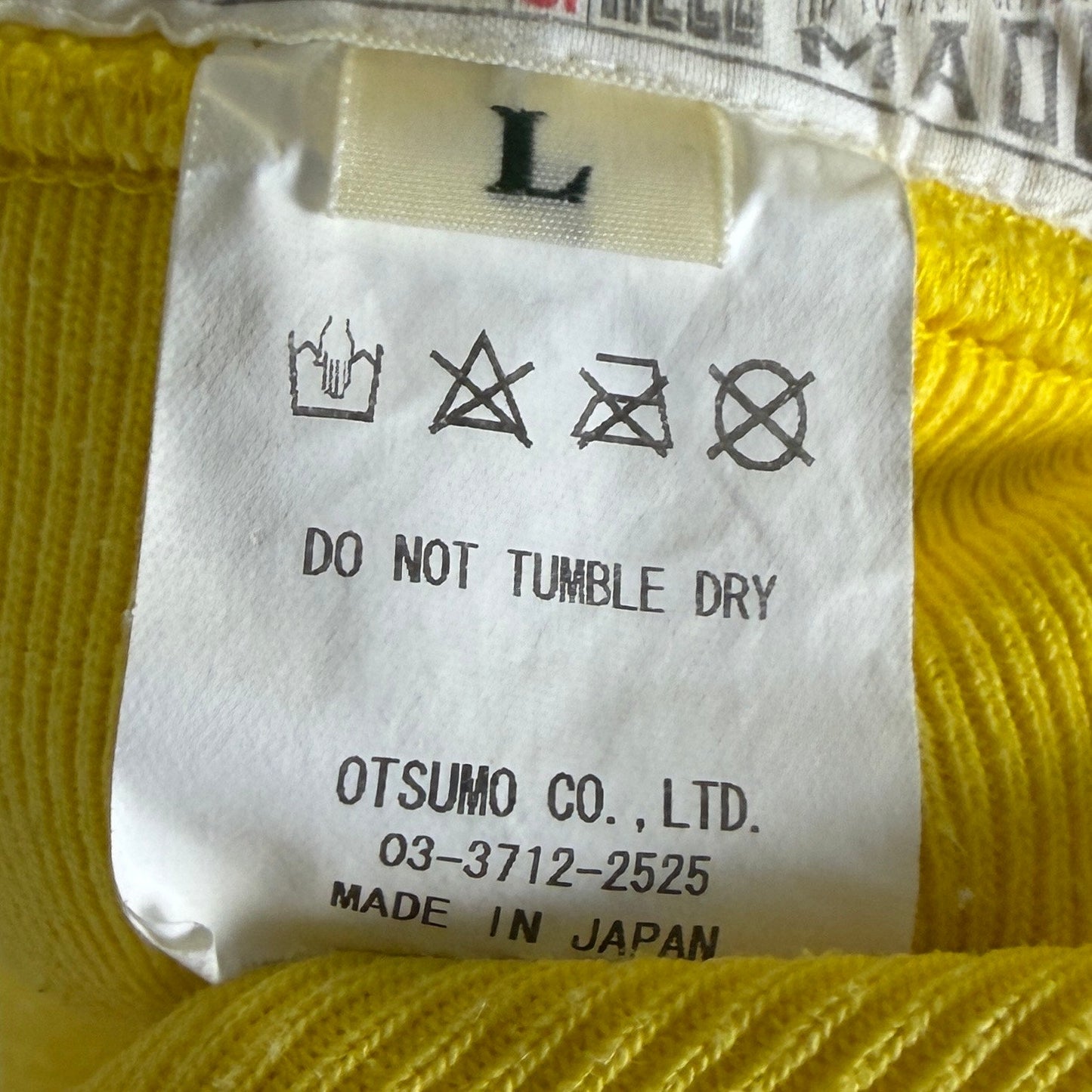 Human Made Dry Alls Yellow Hoodie