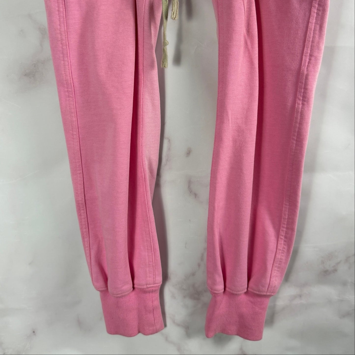 Rick Owens S/S21 Mastodon Pop Pink Cargo Sweatpants