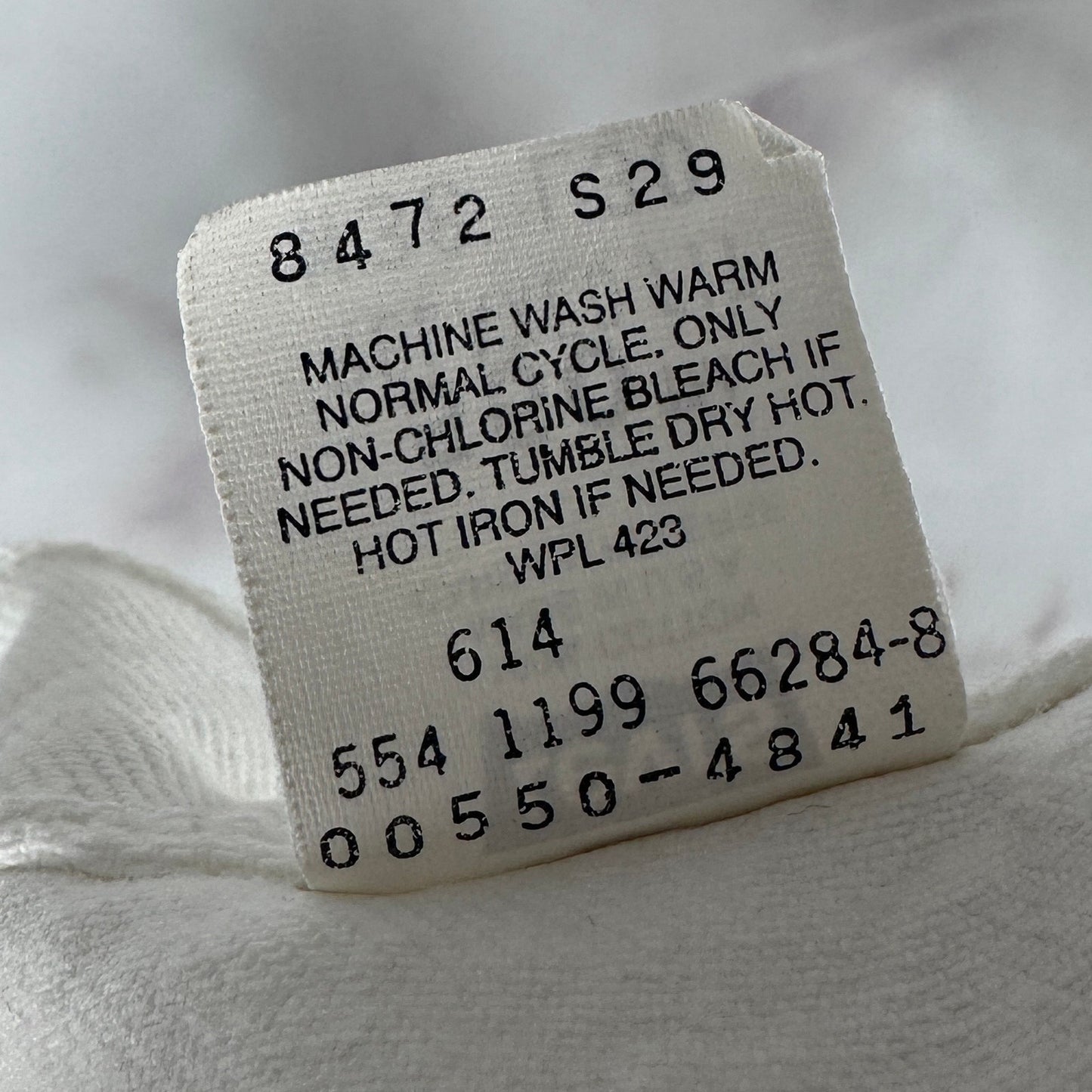 Vintage 90s Levi’s 550 White Relaxed Fit Denim