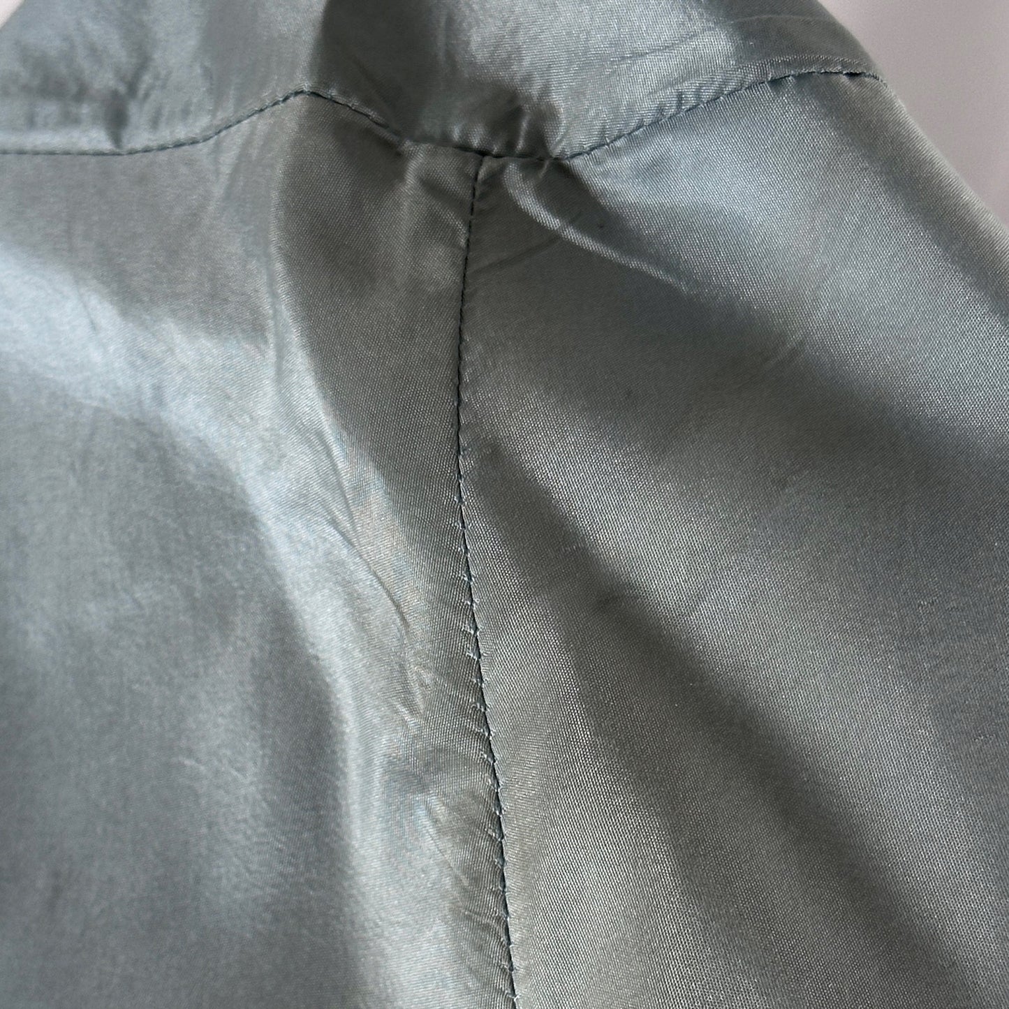 Prada A/W22 Blue Silk Printed Button-Up