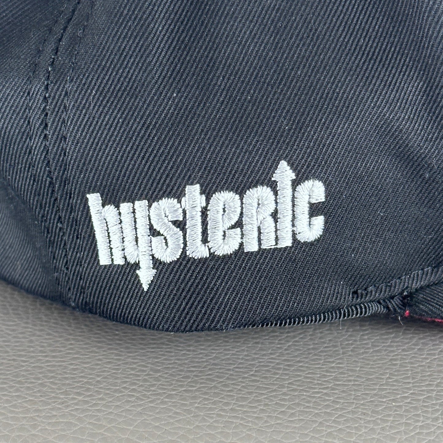 Hysteric Glamour Sound Of The Future Black/Red SnapBack