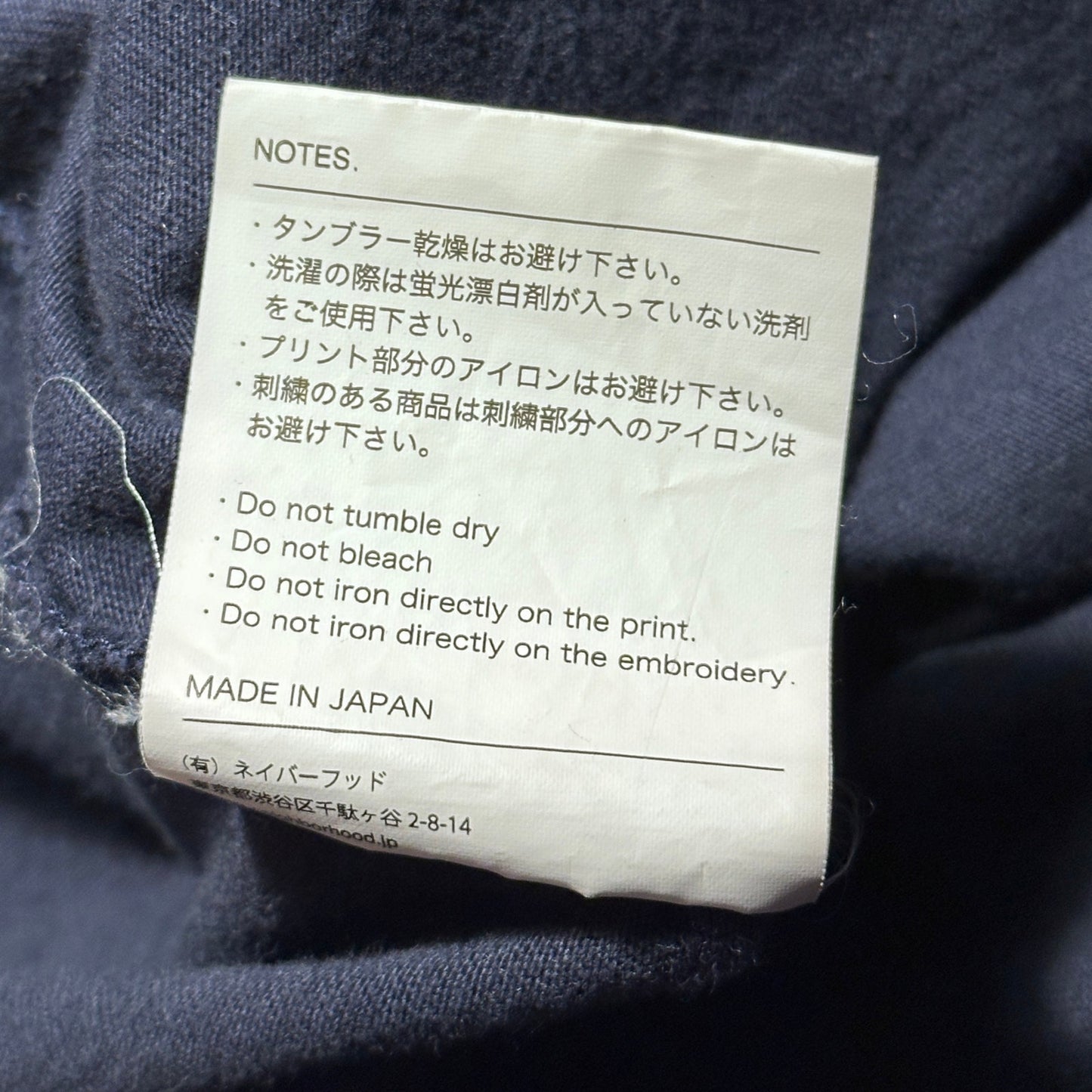 Neighborhood Navy ‘Hate The Living’ Longsleeve