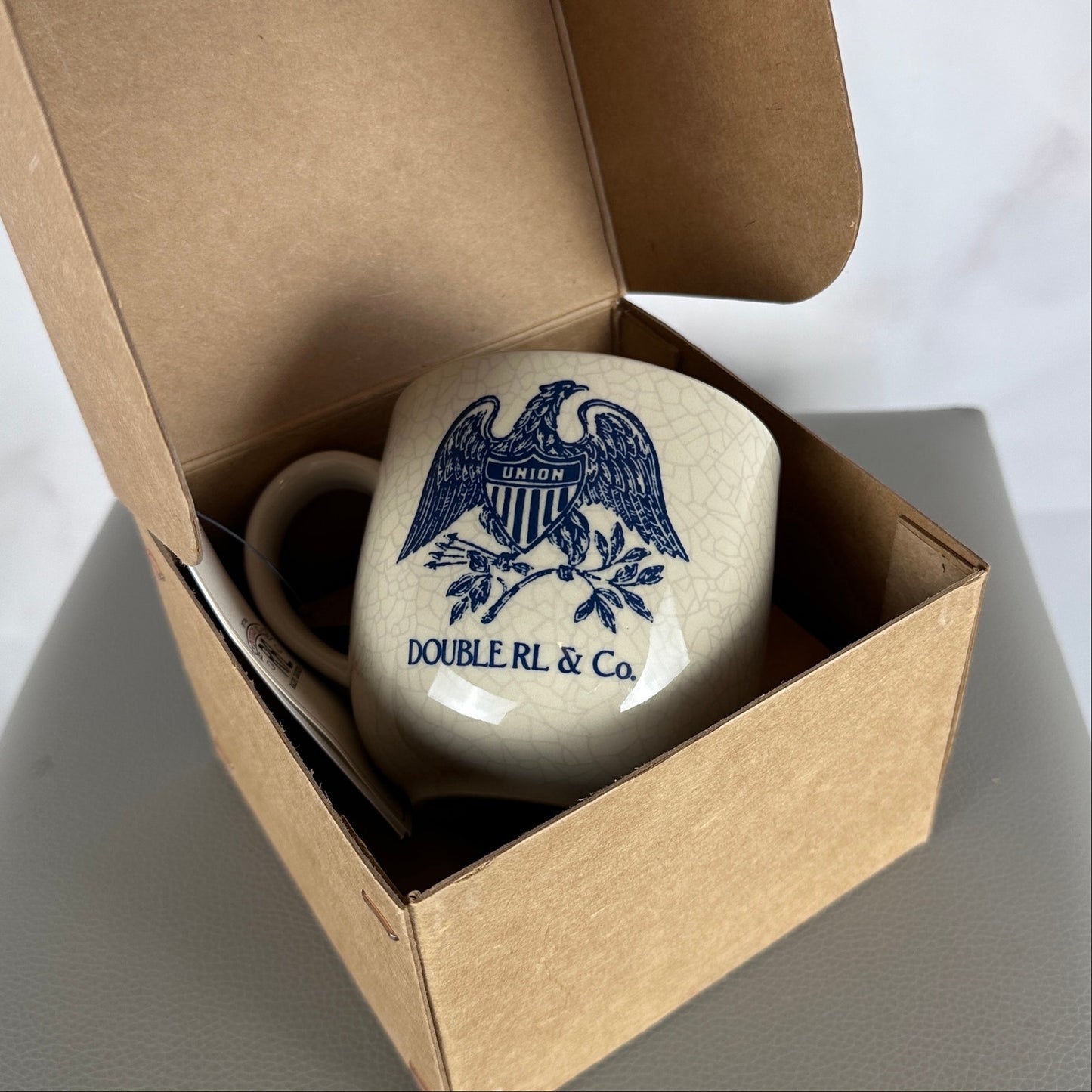 RRL Stoneware Eagle Souvenir Mug