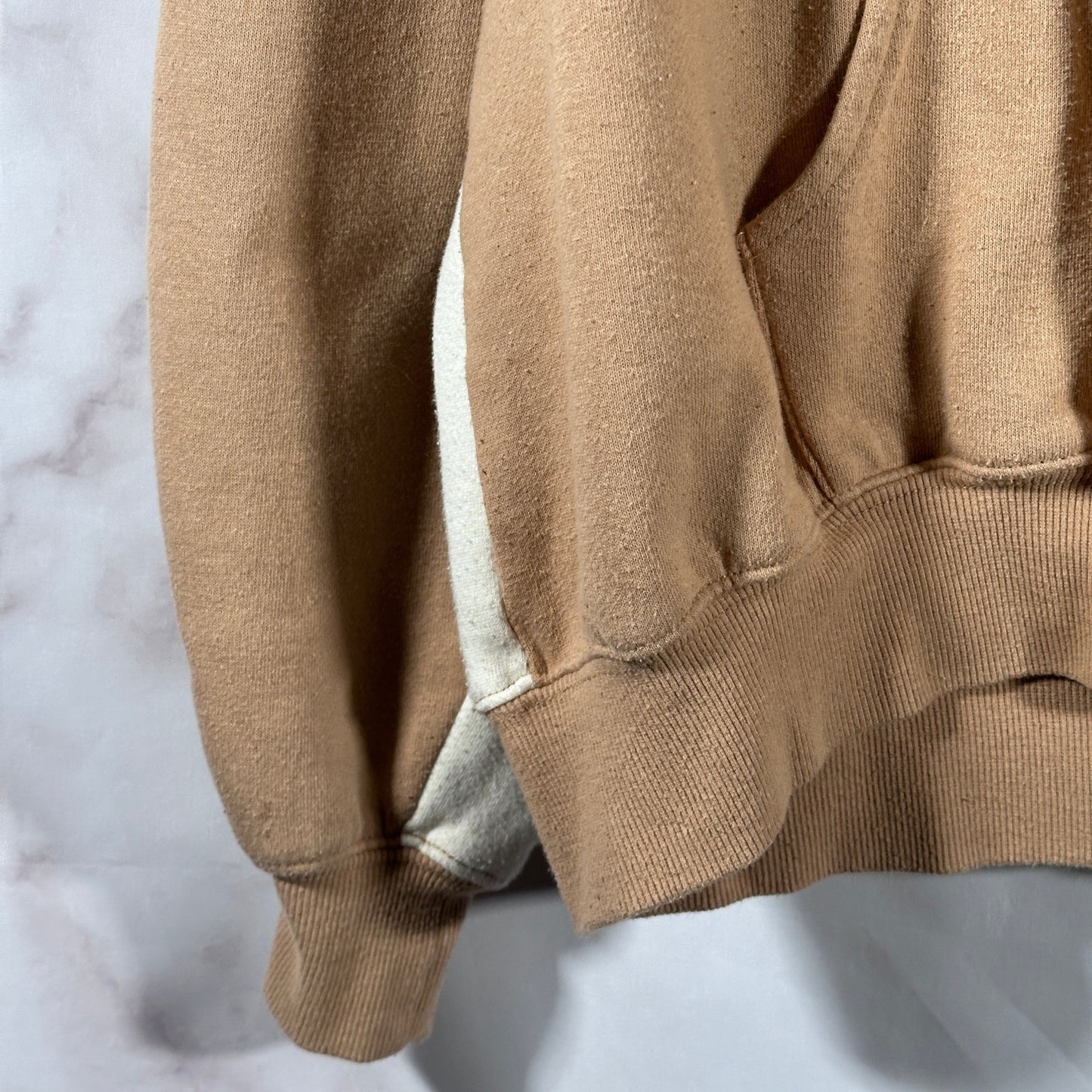 Number (N)ine x Common Base Tan Hoodie