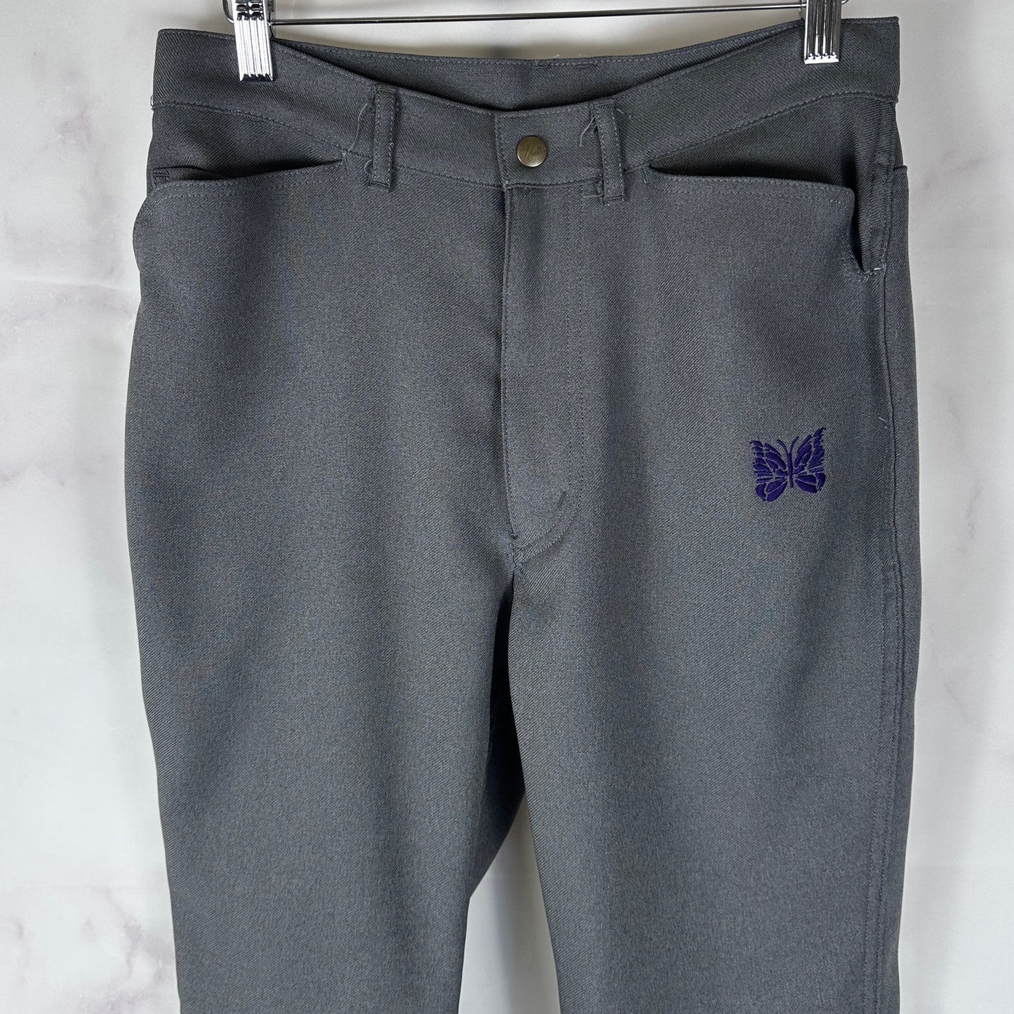 Needles Grey Western Twill Pant