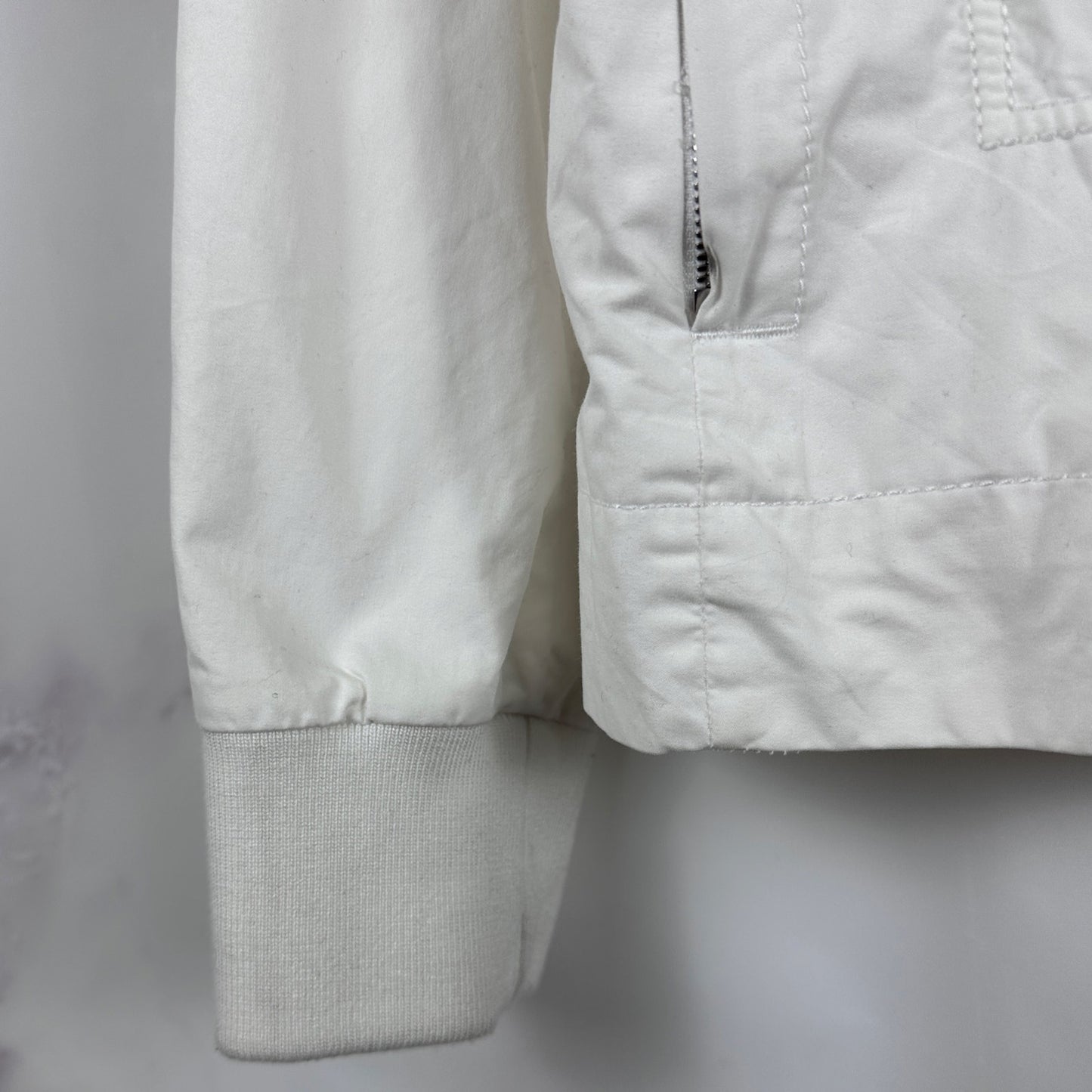 Dirk Bikkembergs S/S09 White Sports Couture Button Jacket
