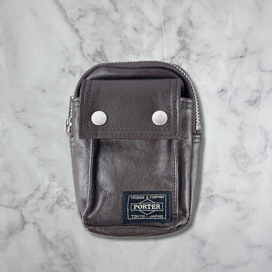 Porter Yoshida & Co. Brown Freestyle Pouch