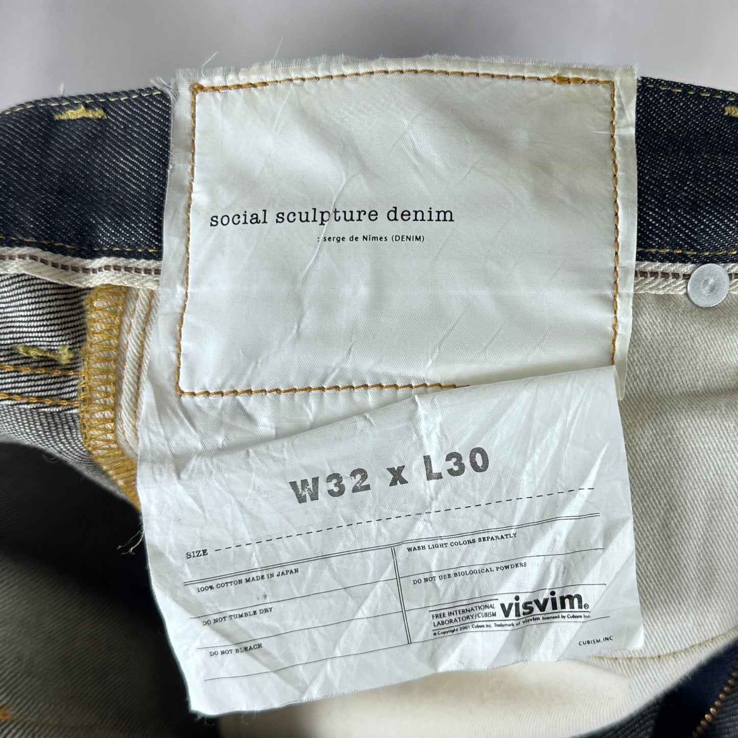 Visvim 03 Social Sculpture Denim
