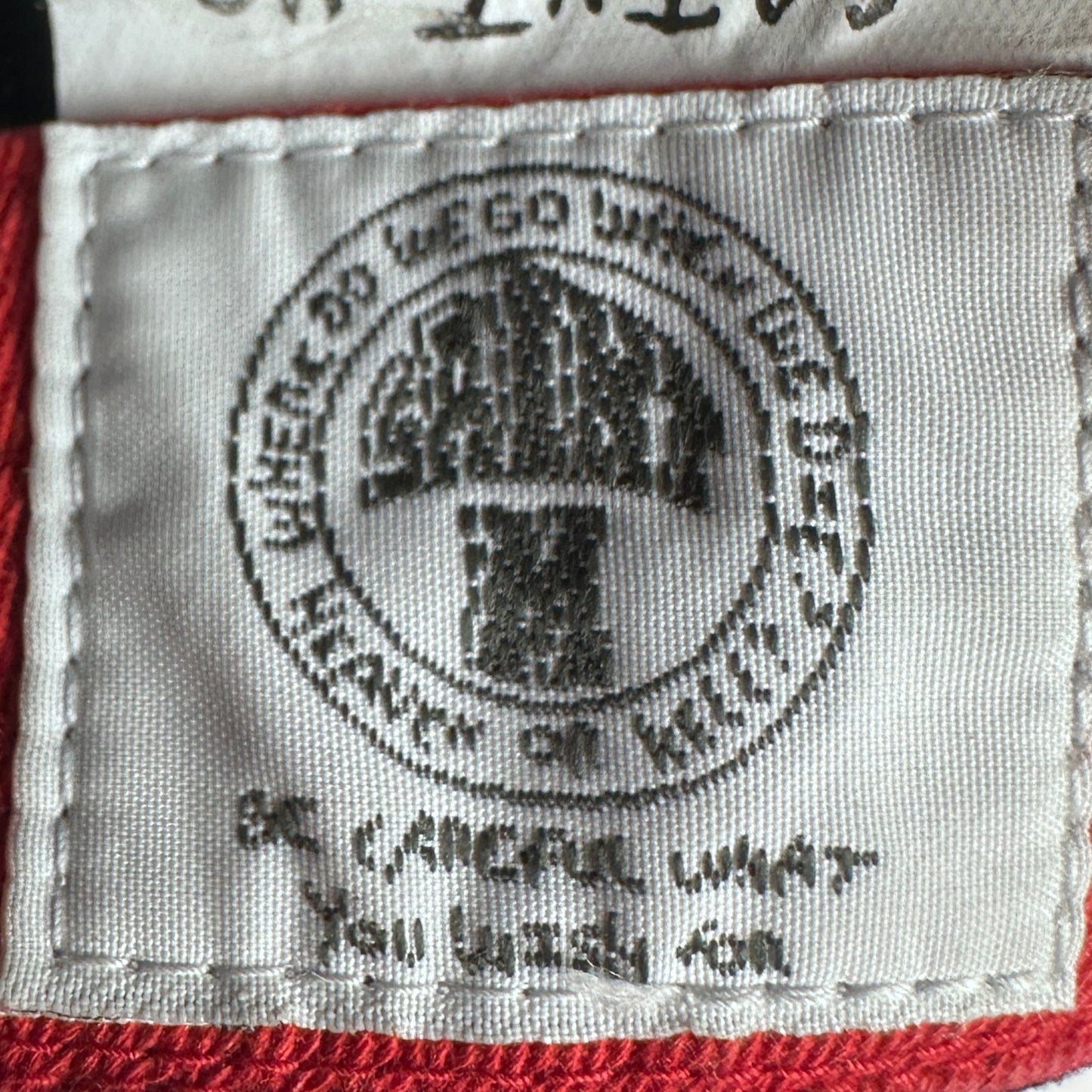 Saint Michael A/W21 Black ‘WAR’ Comic Hat