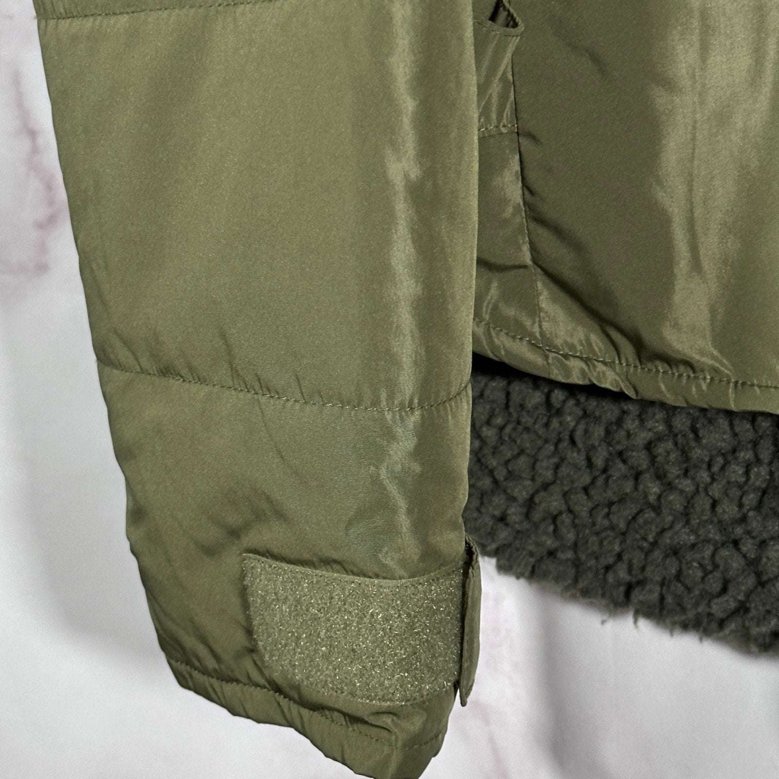 Cav Empt Green Half-Zip Pullover