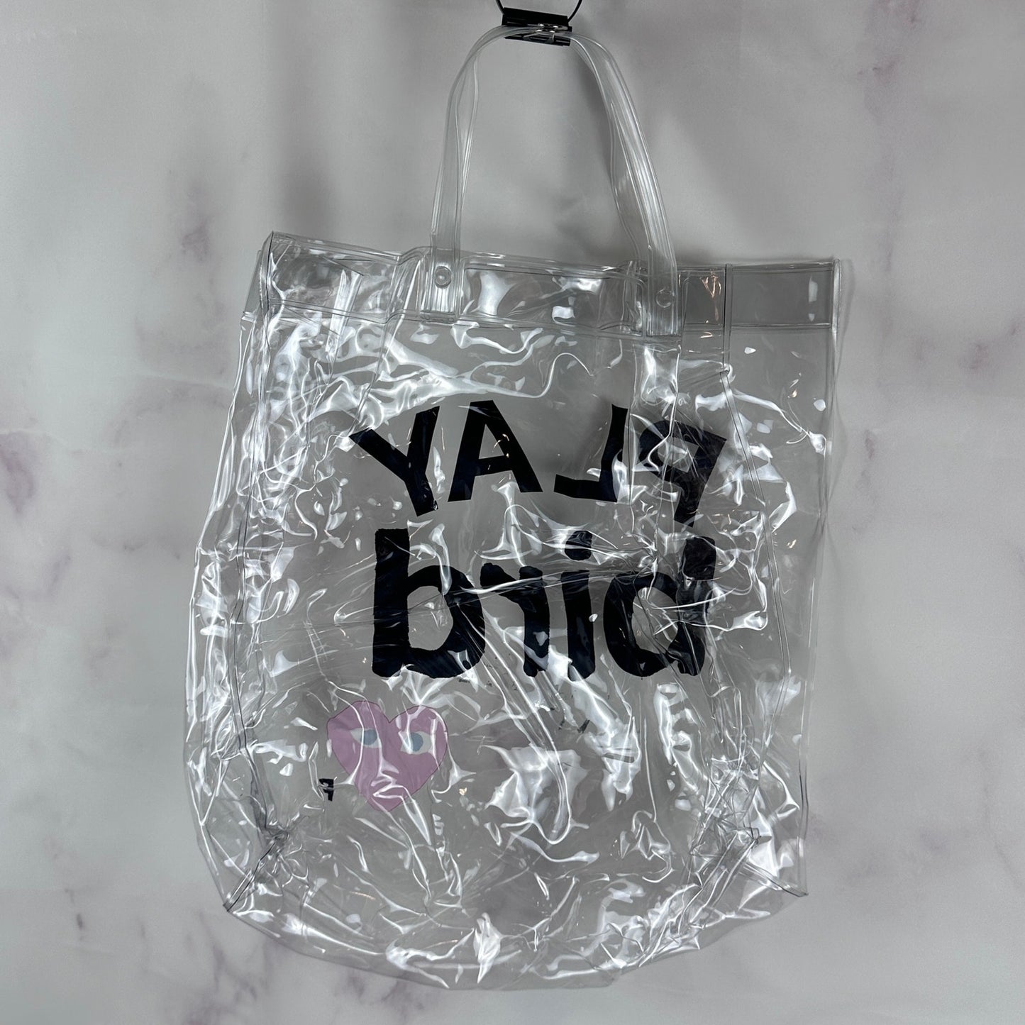Comme des Garçons PLAY BIRD Translucent Tote Bag