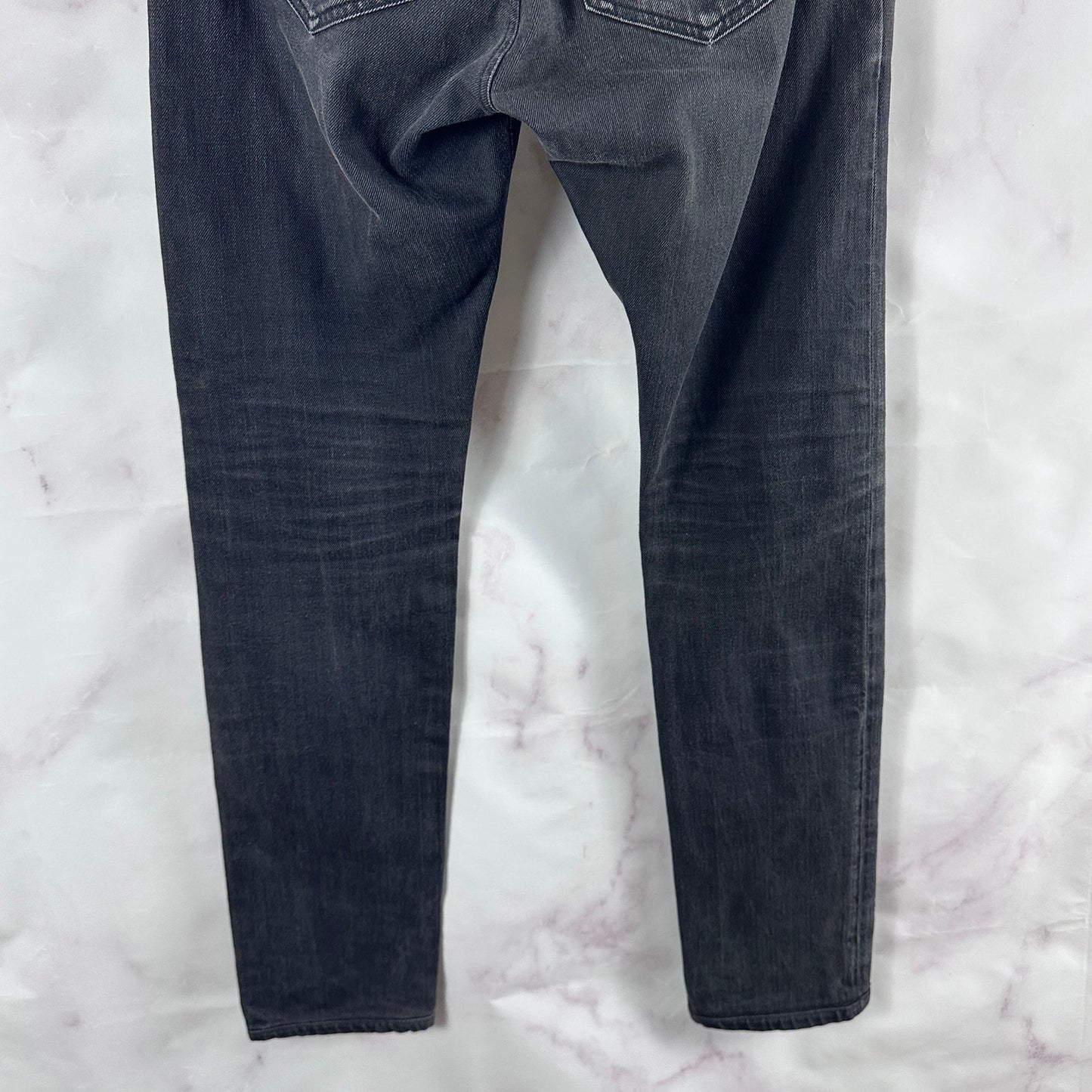Saint Laurent Paris D02 Black Skinny LW Hedi Slimane Denim