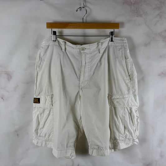 Ralph Lauren Denim & Supply White Cargo Shorts