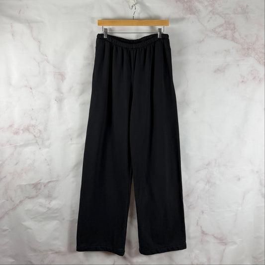 Yeezy Sample Black Wide Leg Sweatpants