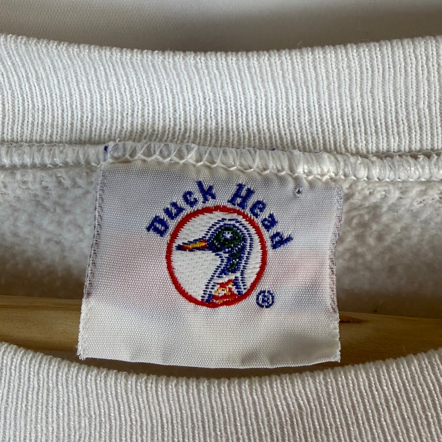 Vintage 90s Gucci Bootleg White Crewneck