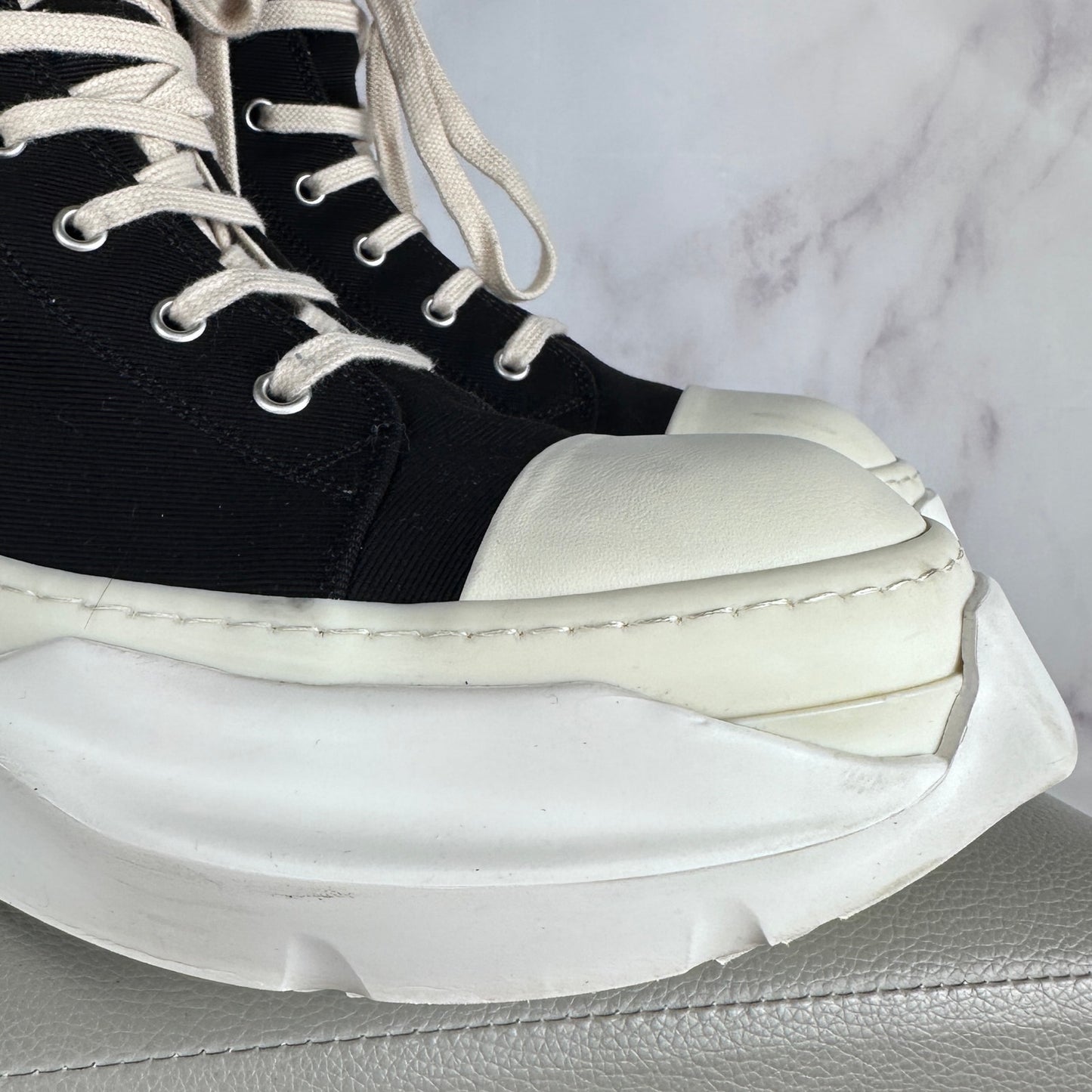 Rick Owens DRKSHDW Abstract Ramone High Black/Milk