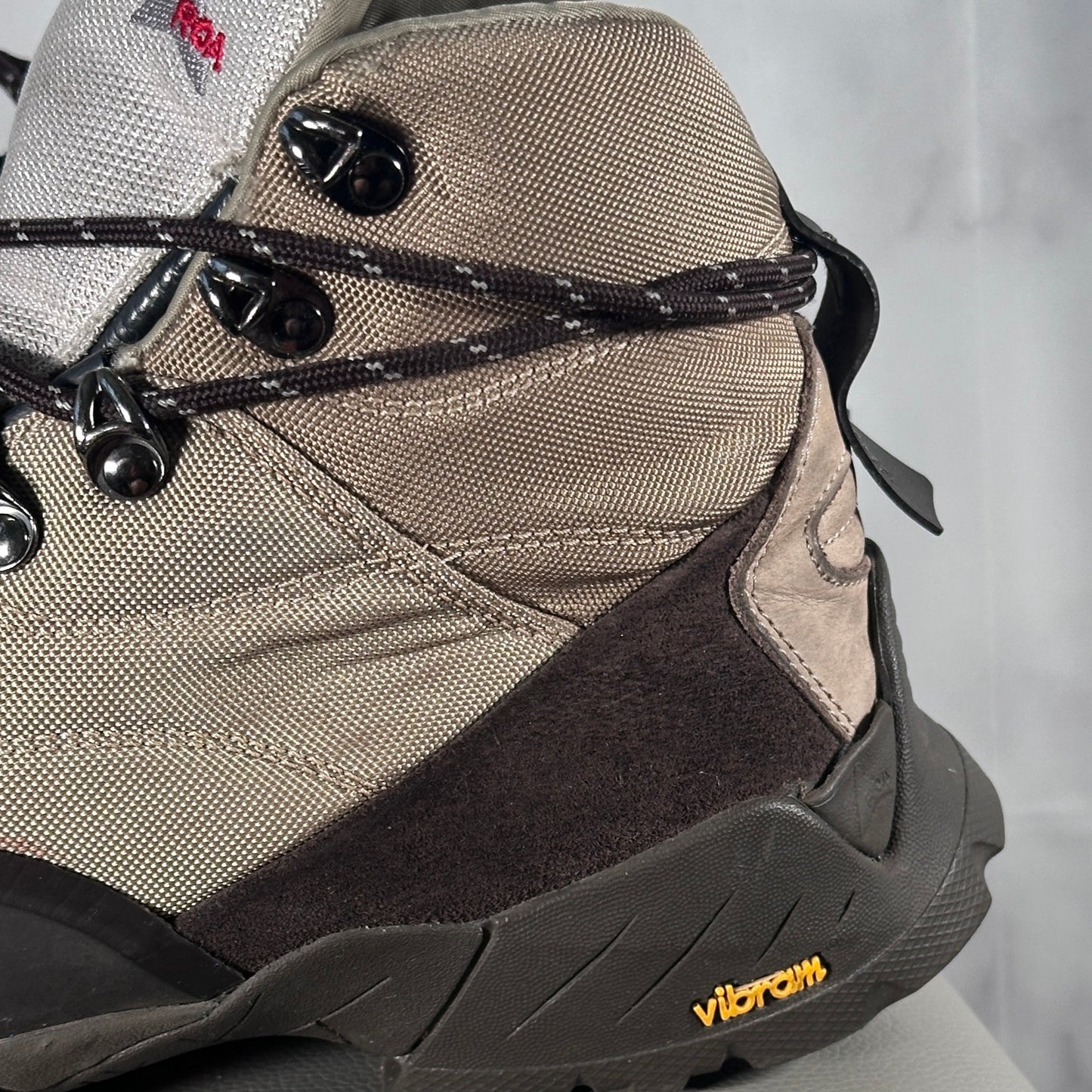 ROA Andreas Strap Boot Taupe Brown