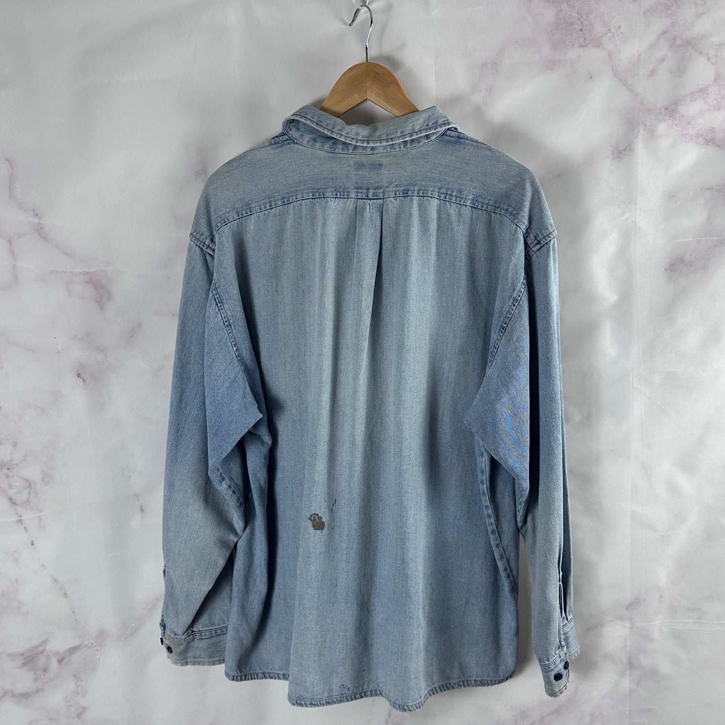 Vintage Gap Sean Wotherspoon Denim 1/2-Zip Shirt
