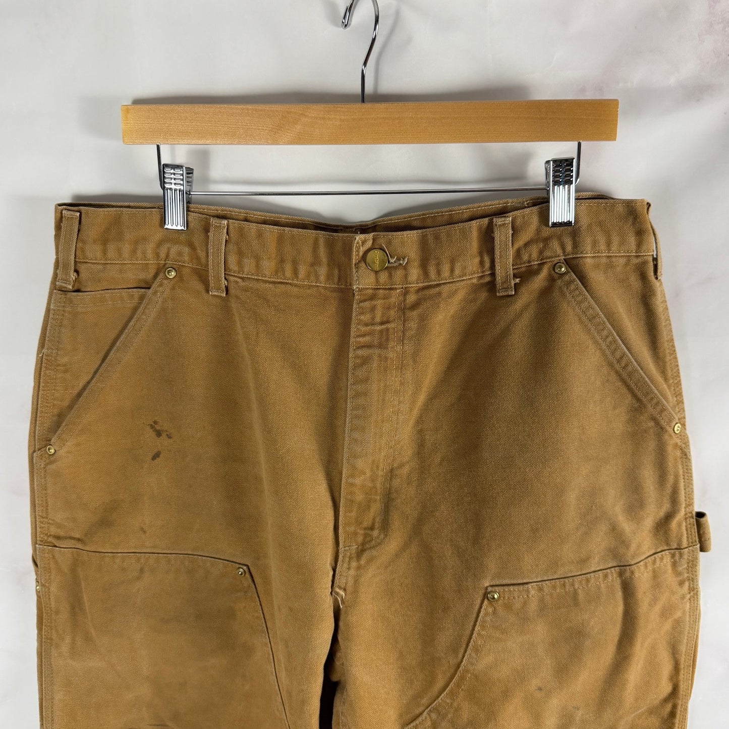 Vintage Carhartt Tan Double Knee Carpenter Pants
