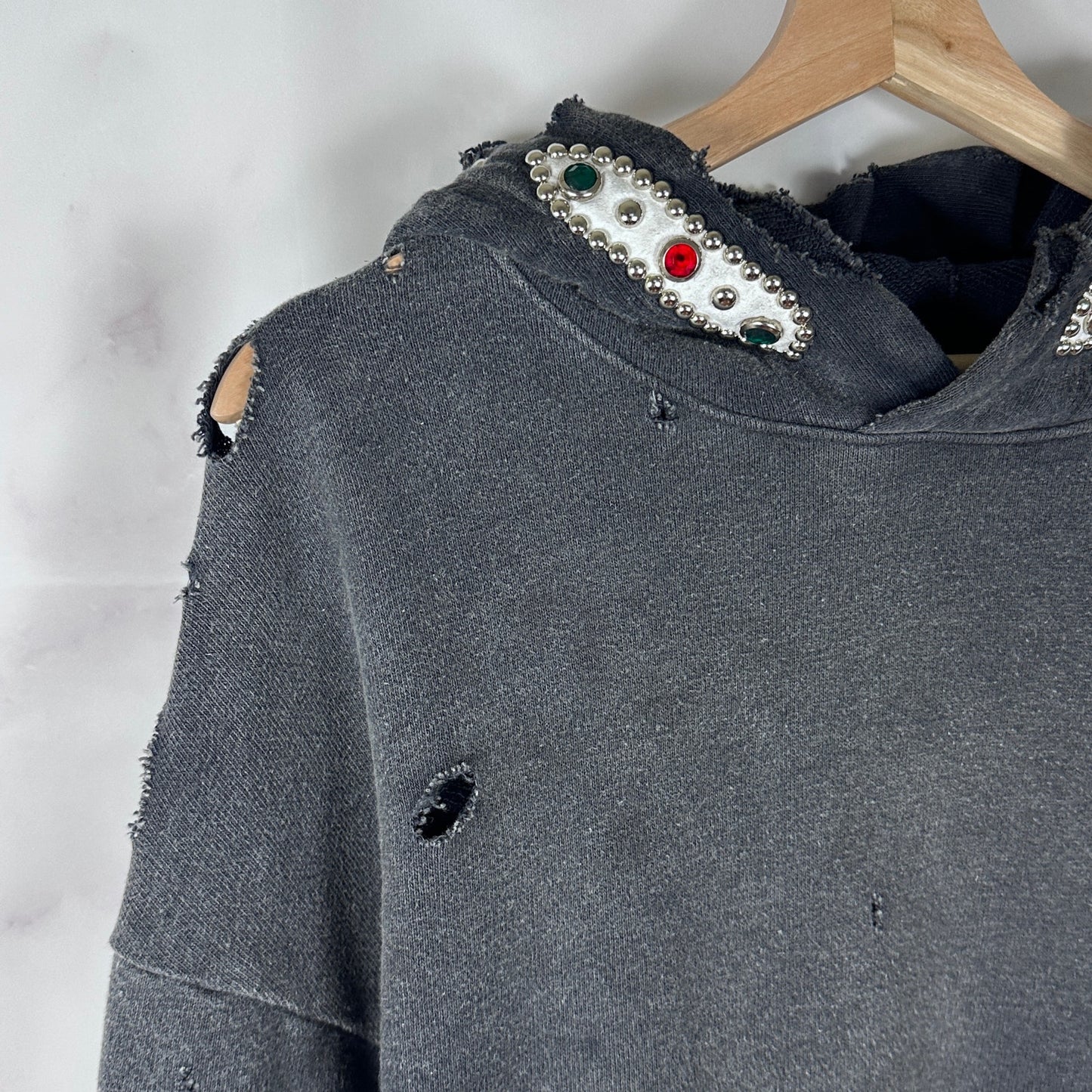Kapital Kountry Thriller Black Jewel Hoodie