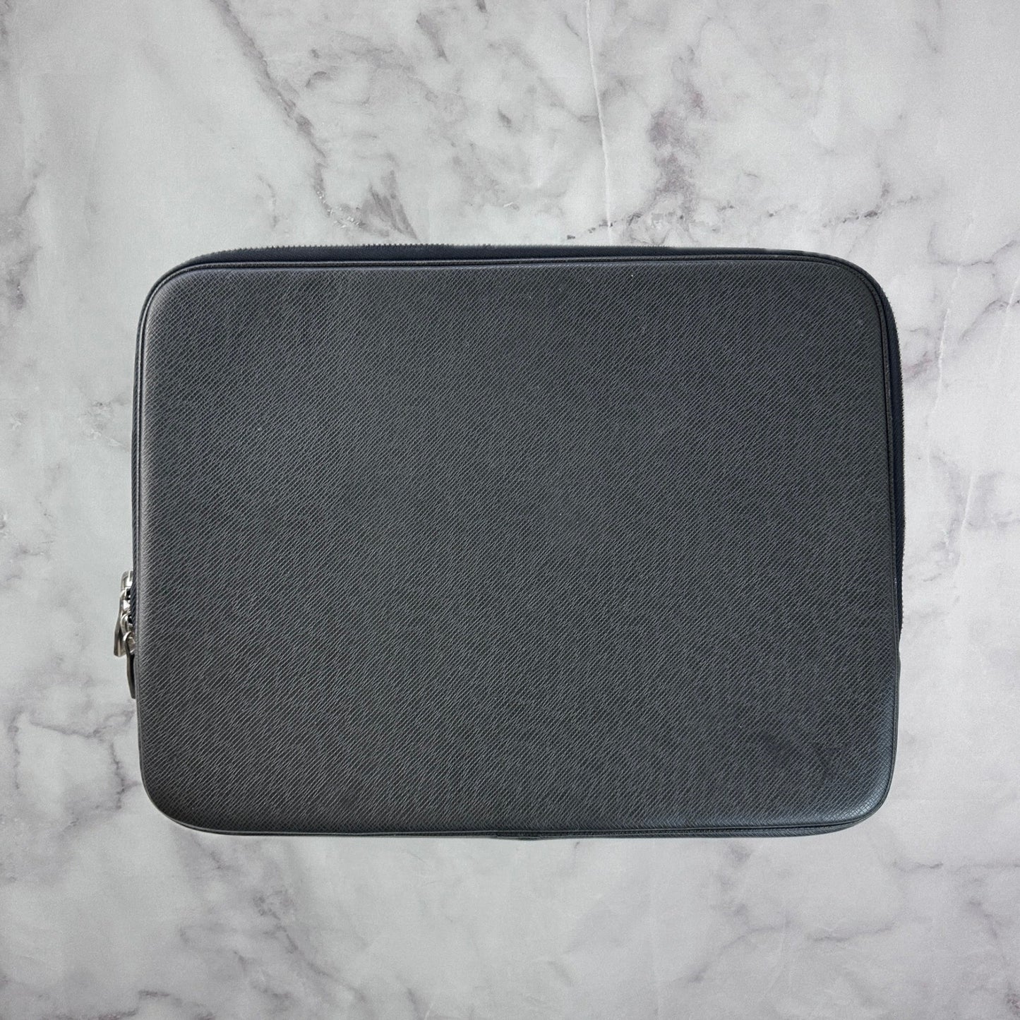 Louis Vuitton Black Leather Computer Case