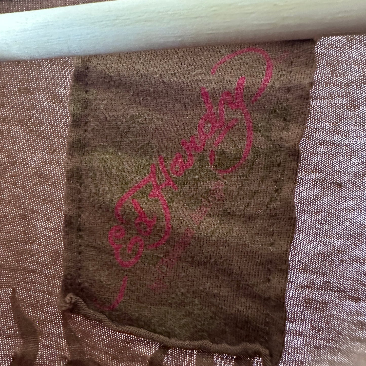 Ed Hardy Brown Tattoo Graphic Tee