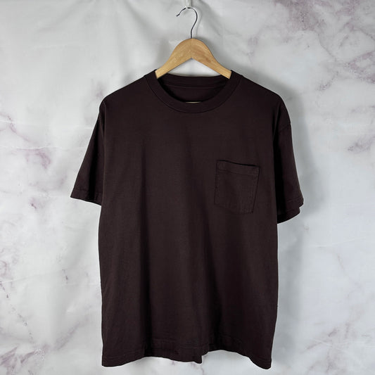 Los Angeles Apparel Brown Pocket Tee