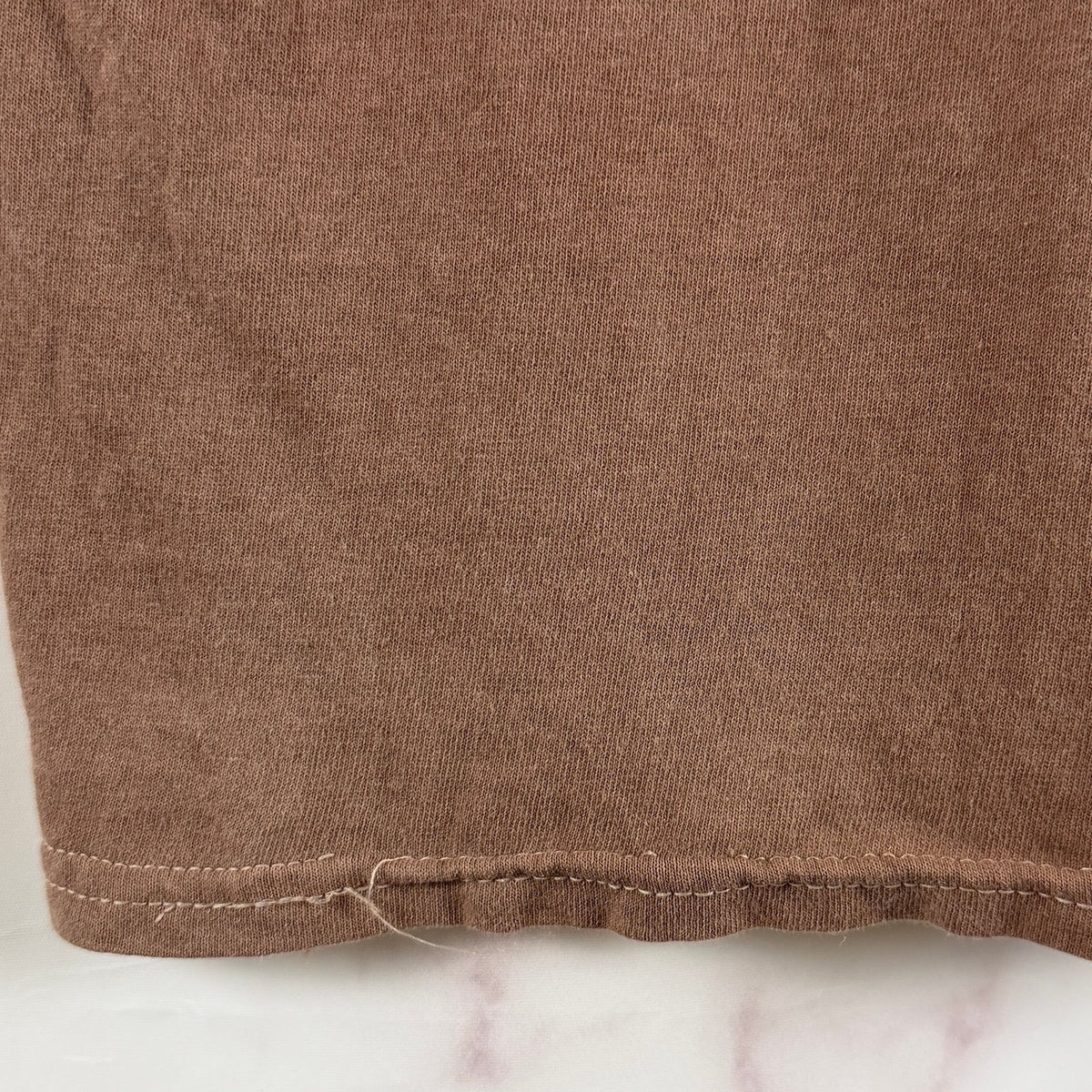 Kanye West Sunday Service Choir Overdyed Brown Tee