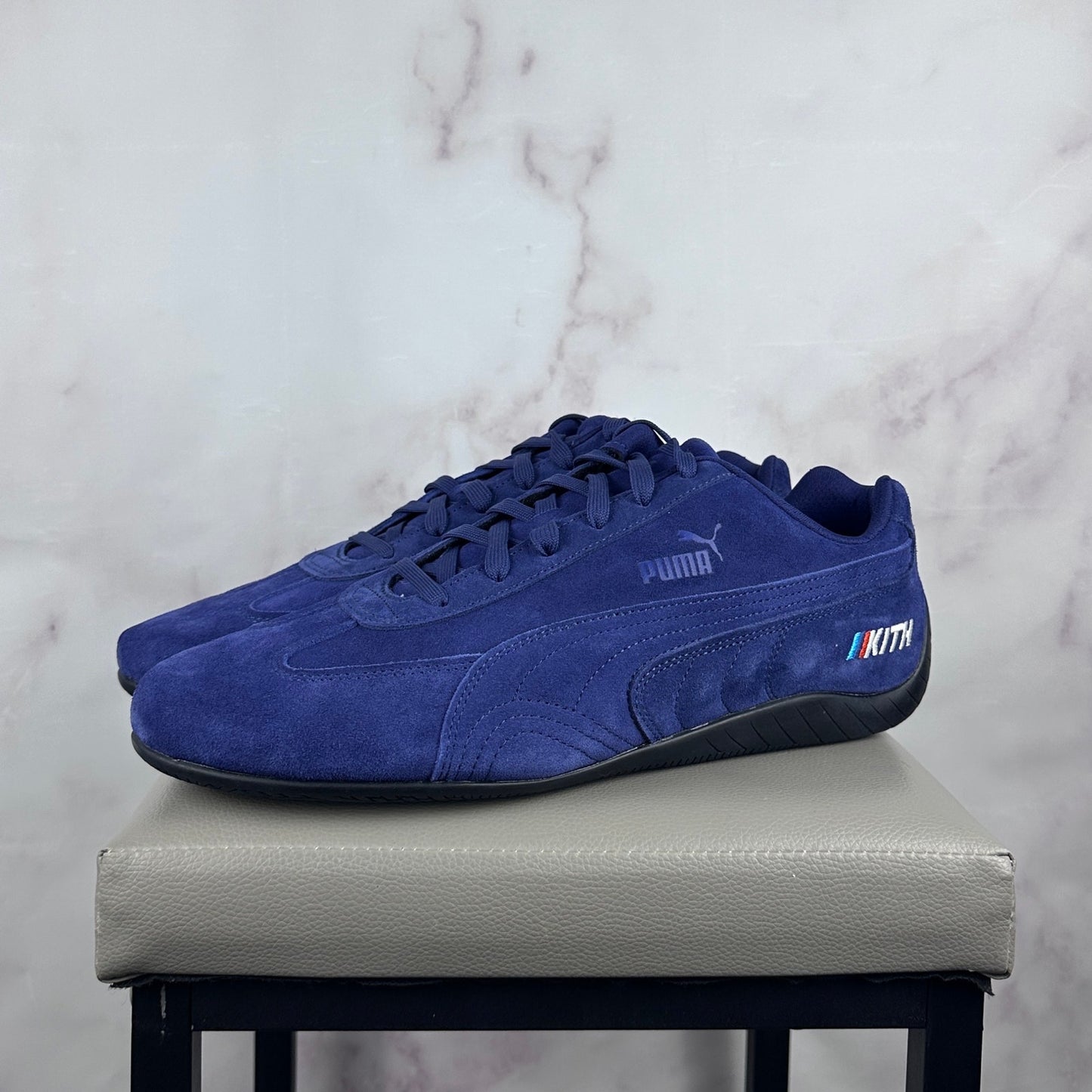 Puma x Kith x BMW Speedcat Blue Suede Friends & Family Sample