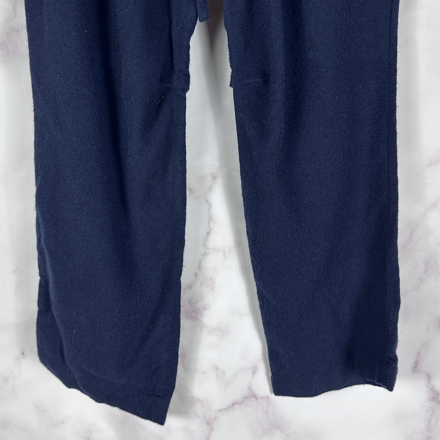 Massimo Alba Navy Cashmere Knit Pants