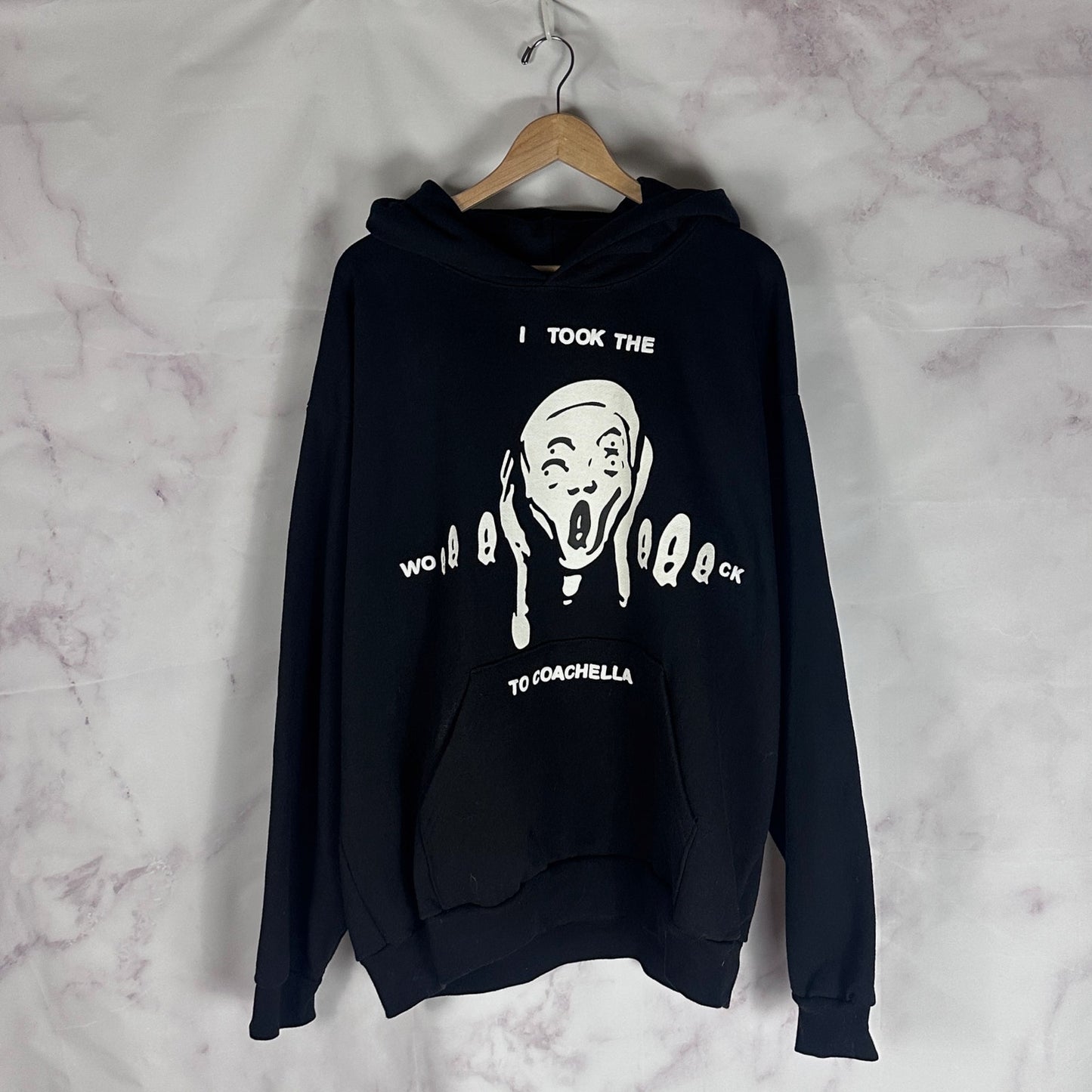 Cactus Plant Flea Market x Lil Yachty Coachella 2024 Black Print Hoodie