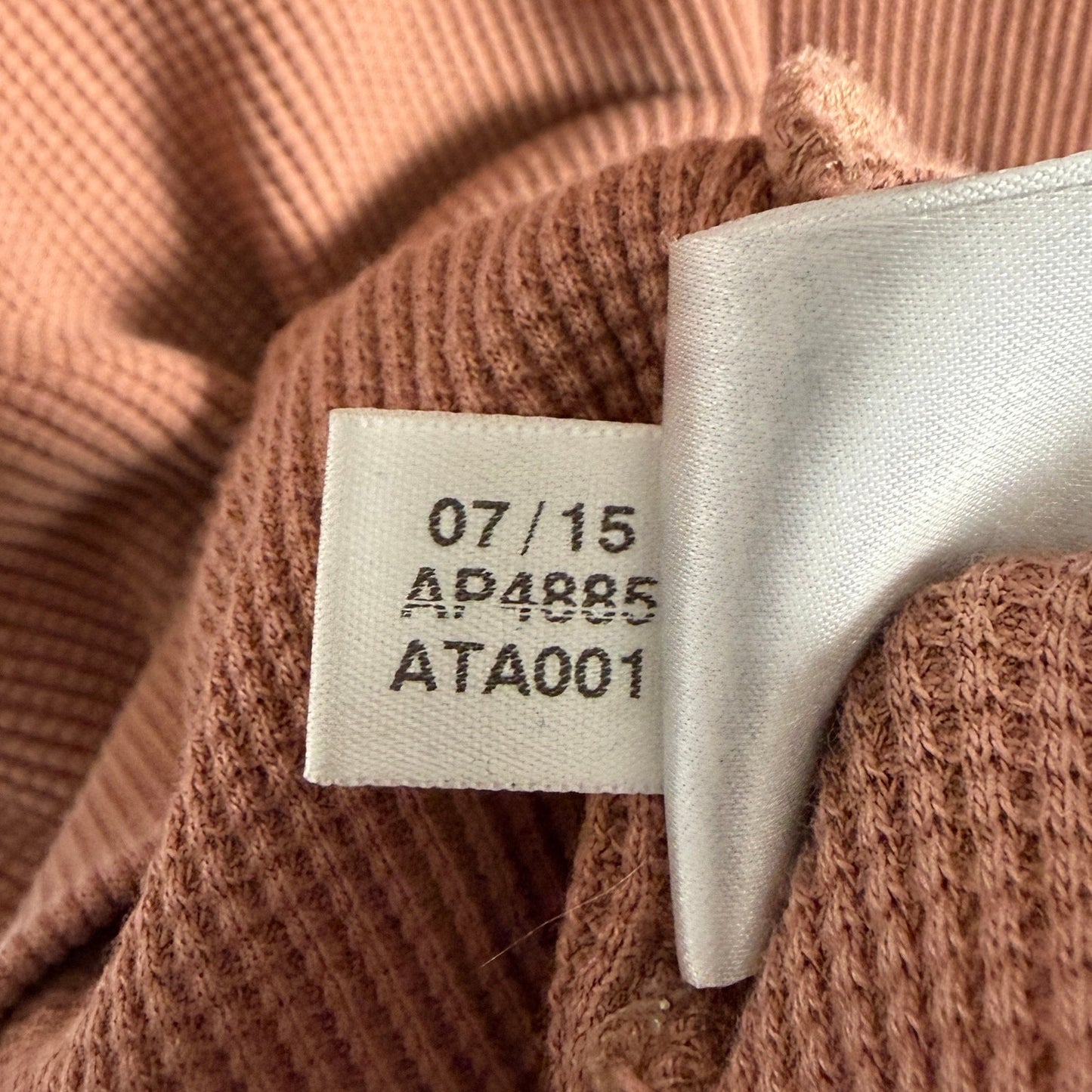 Yeezy Season 1 Rose Waffle Knit Shirt