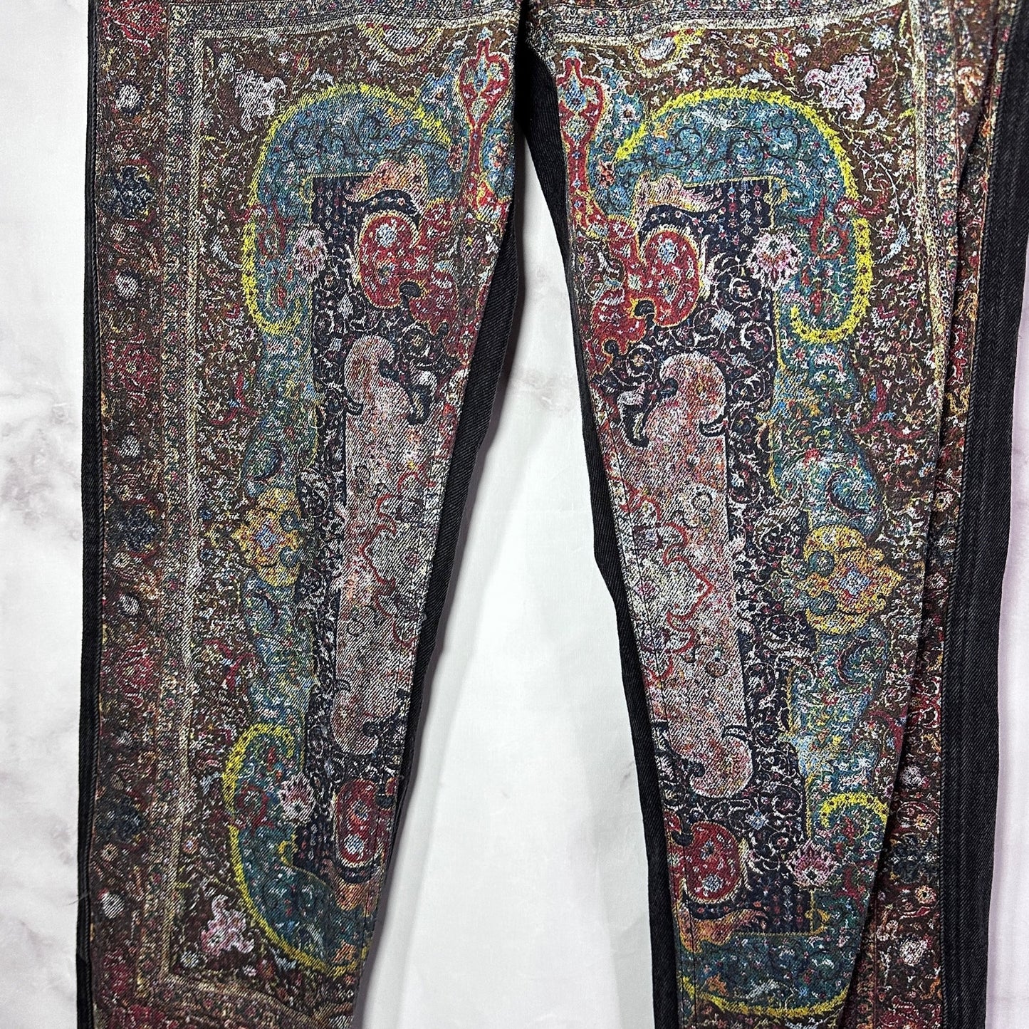 Pleasures Black Rug Pattern Denim