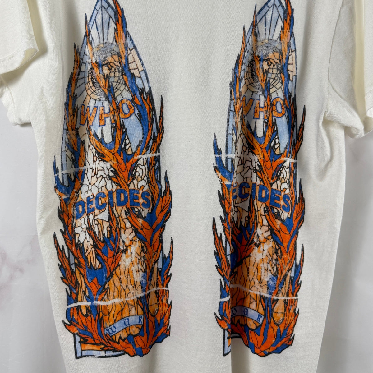 Who Decides War NY Knicks Stained Glass Tee